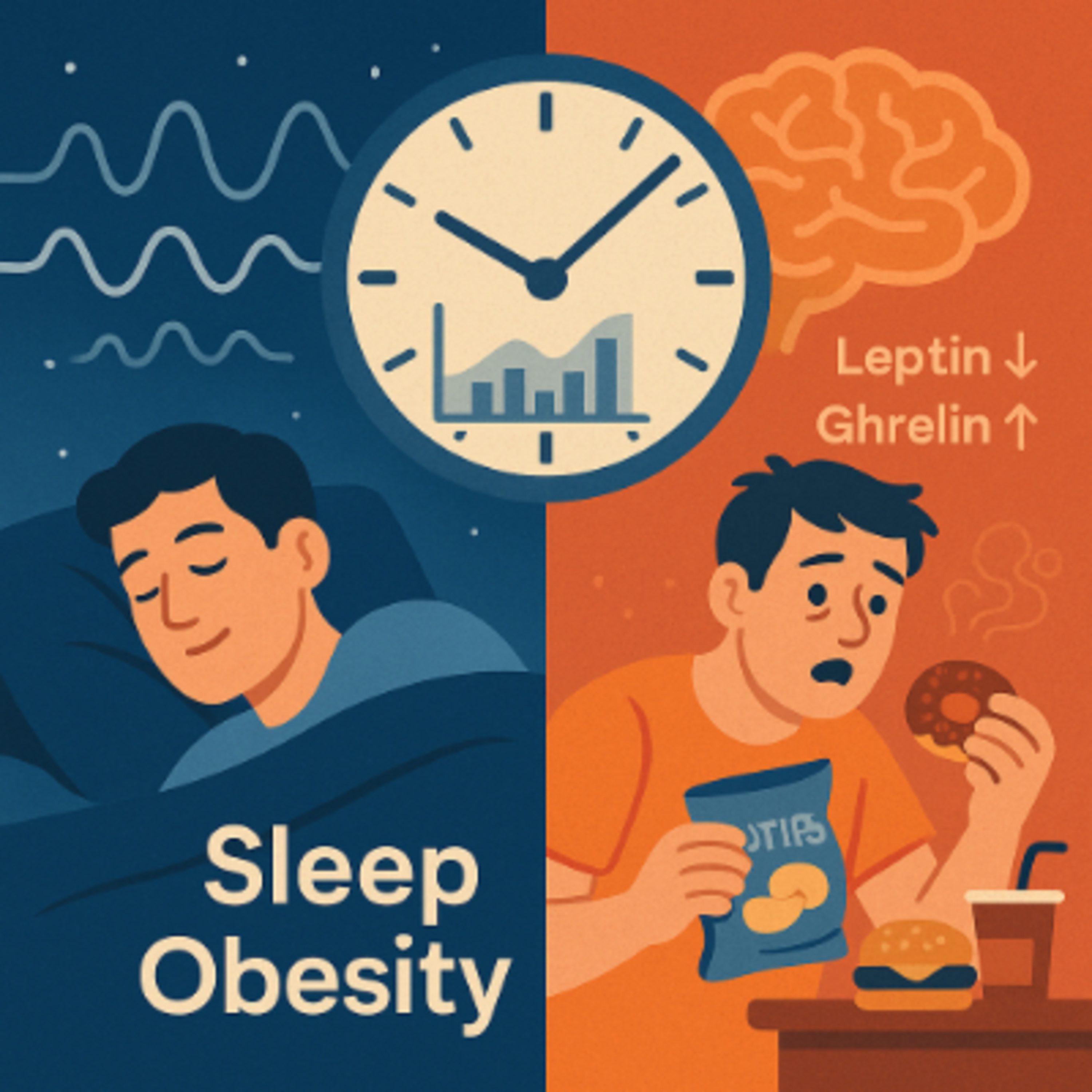 Sleep's Influence on Weight Gain episode artwork