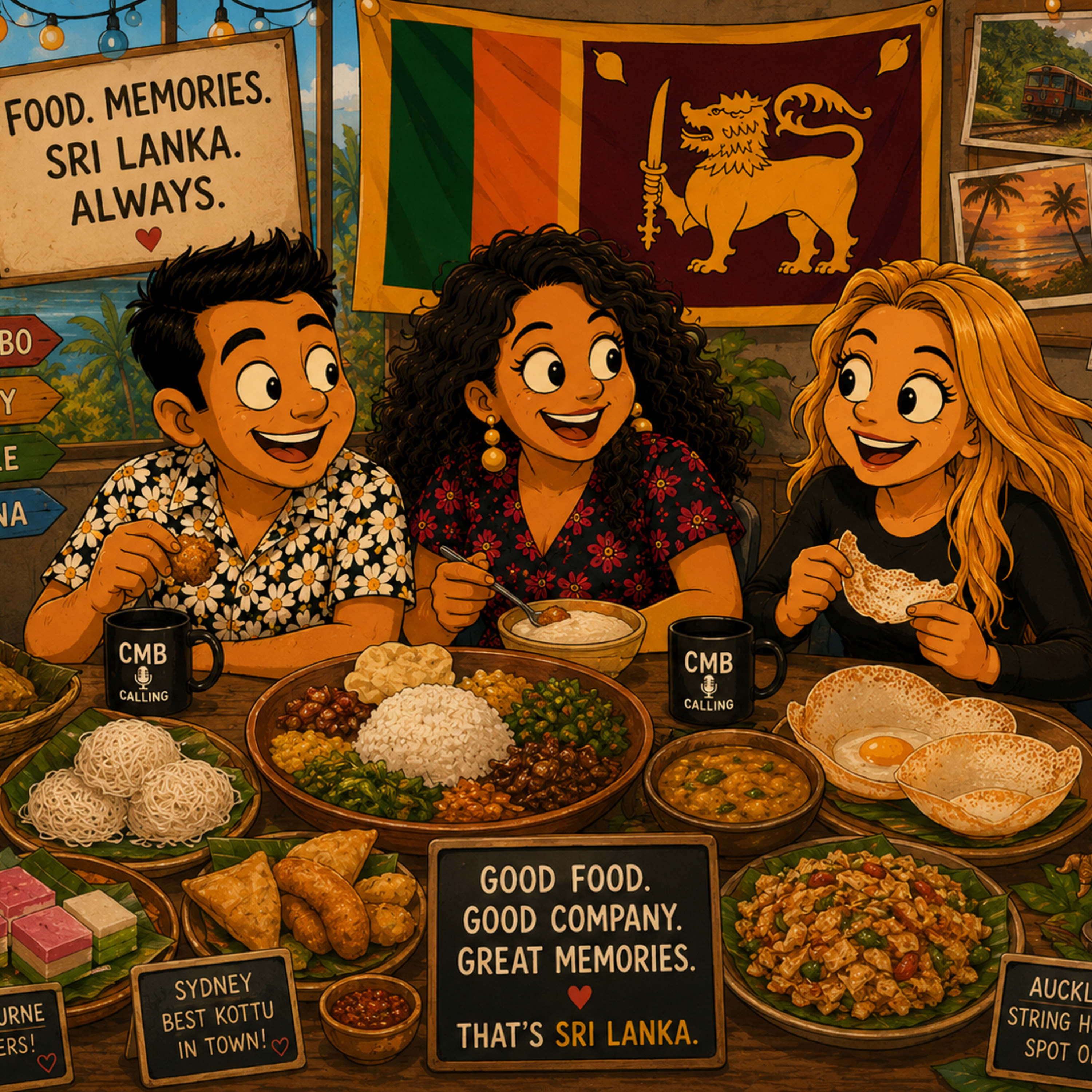 CMB Calling - Episode 3 | Brad’s food “joints?!”, slayin’ SL eateries in AKL & the Kukul Mas dilemma