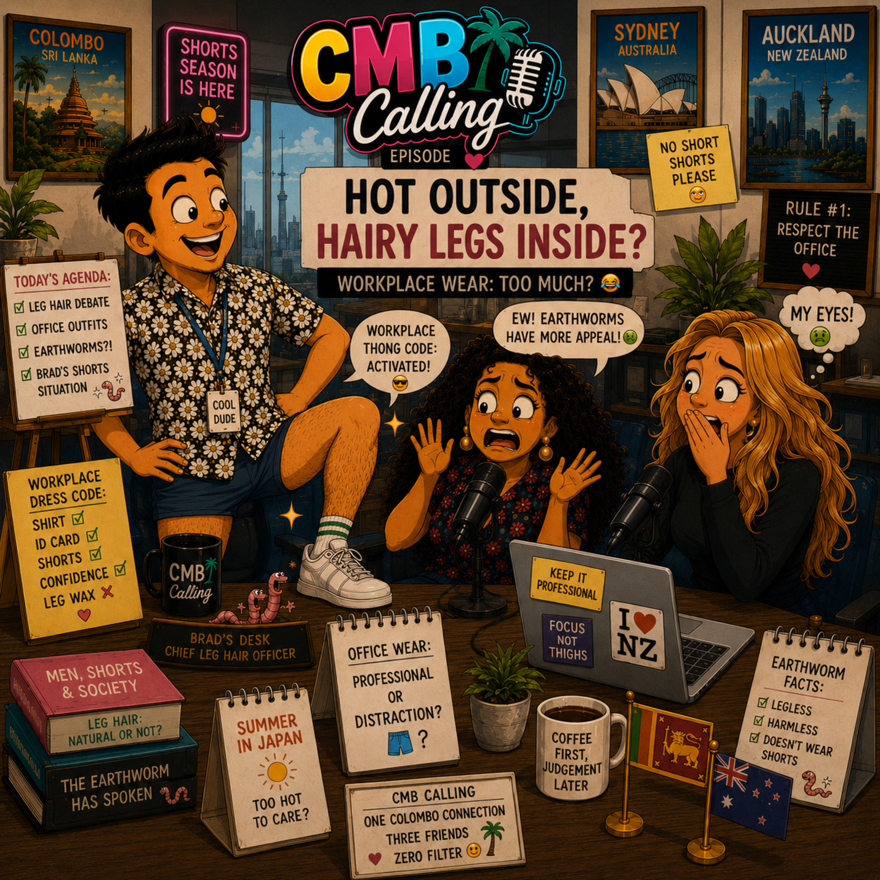 CMB Calling - Episode 5 | Leg Hair: Sexy or scary?