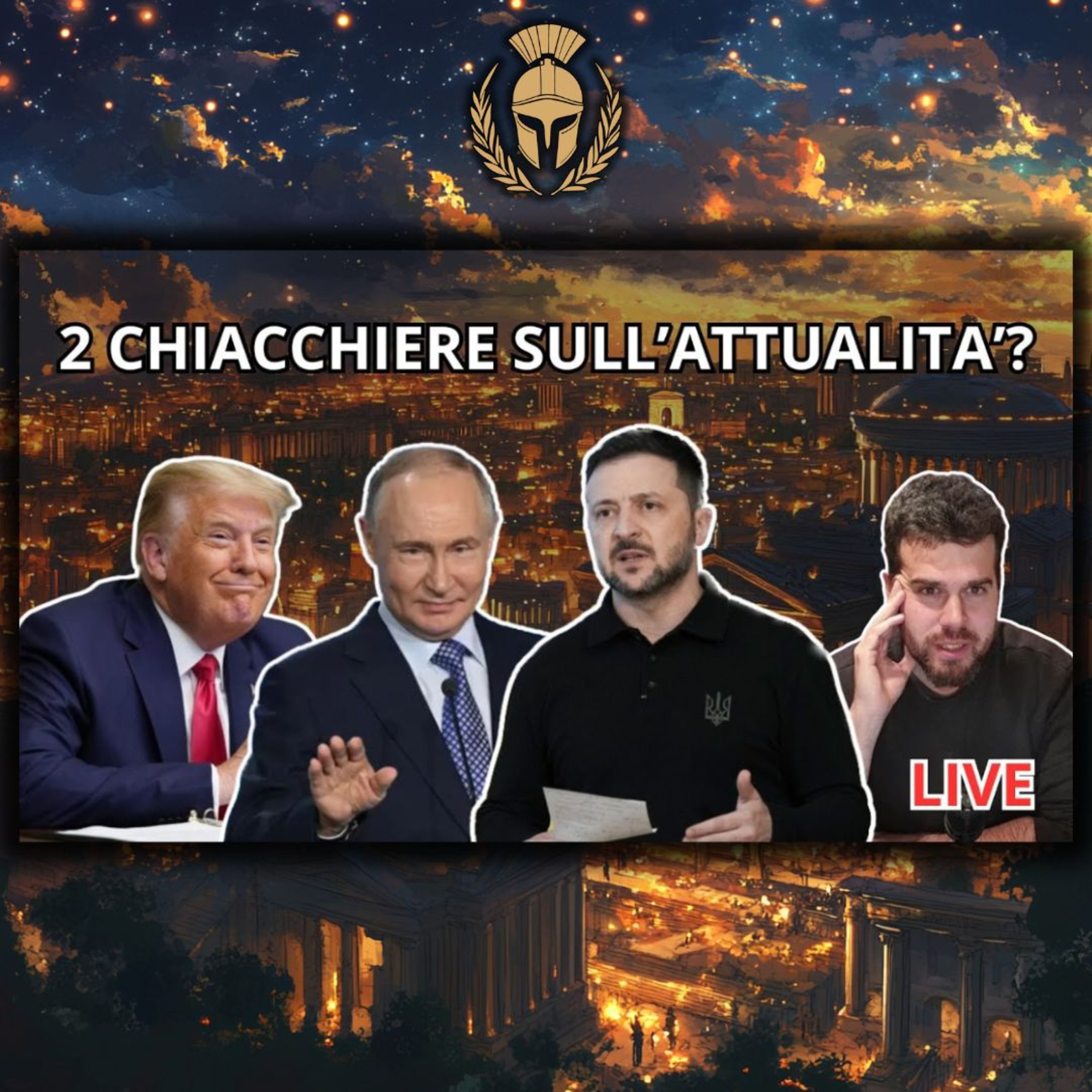Facciamo due chiacchiere LIVE - Geopolitica e attualità episode artwork