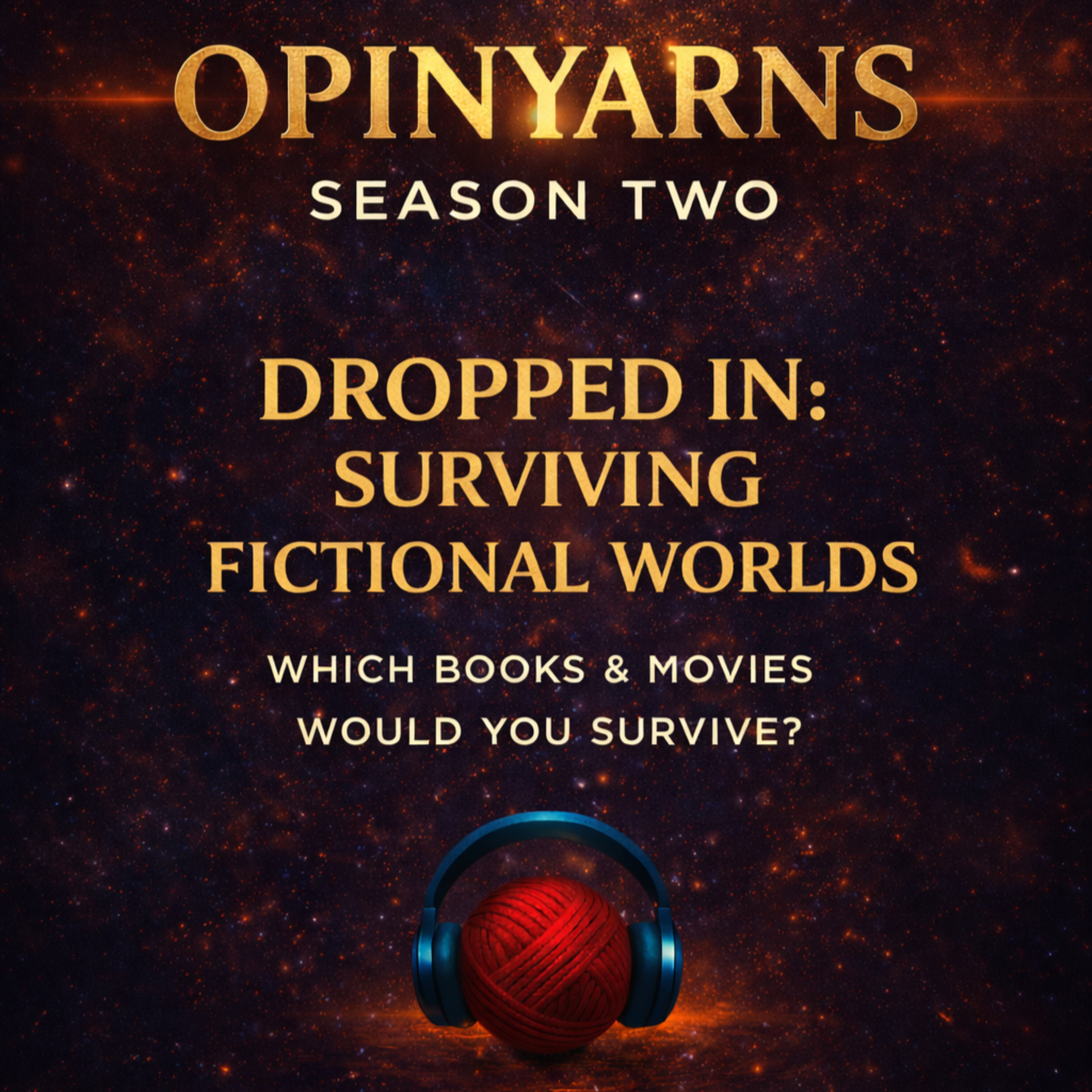 🎙️Episode 11: Dropped In: Surviving Fictional Worlds  episode artwork