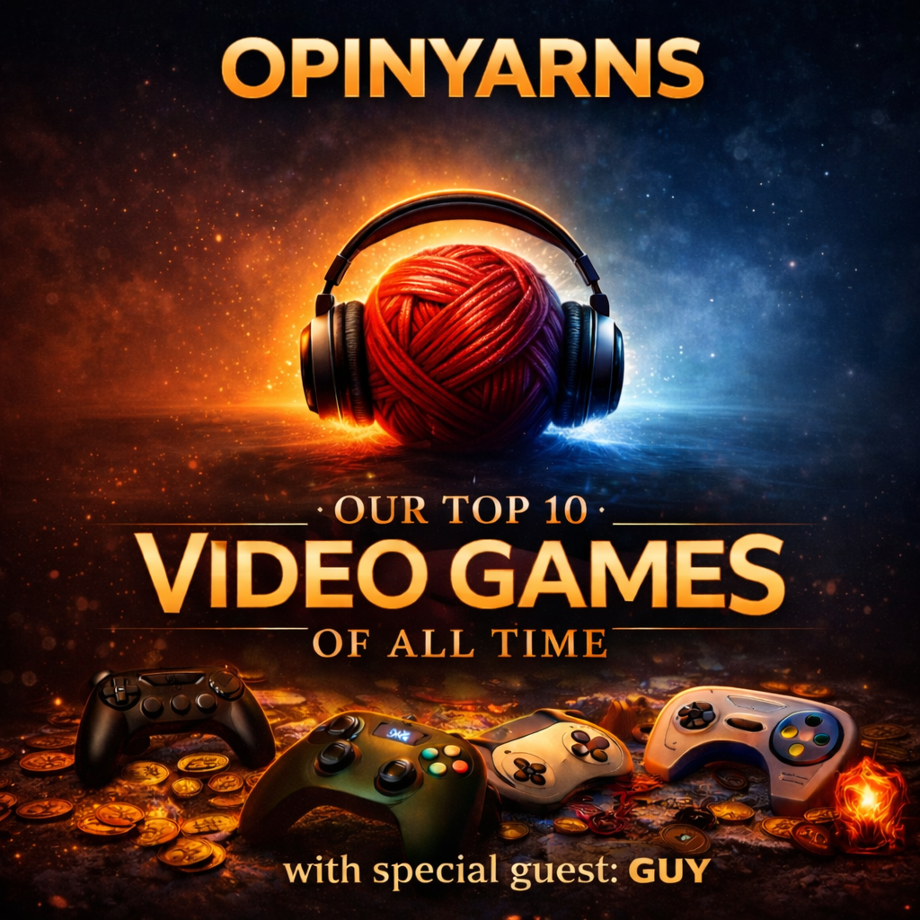 🎙️ Episode 17: Our Top 10 Video Games of All Time episode artwork
