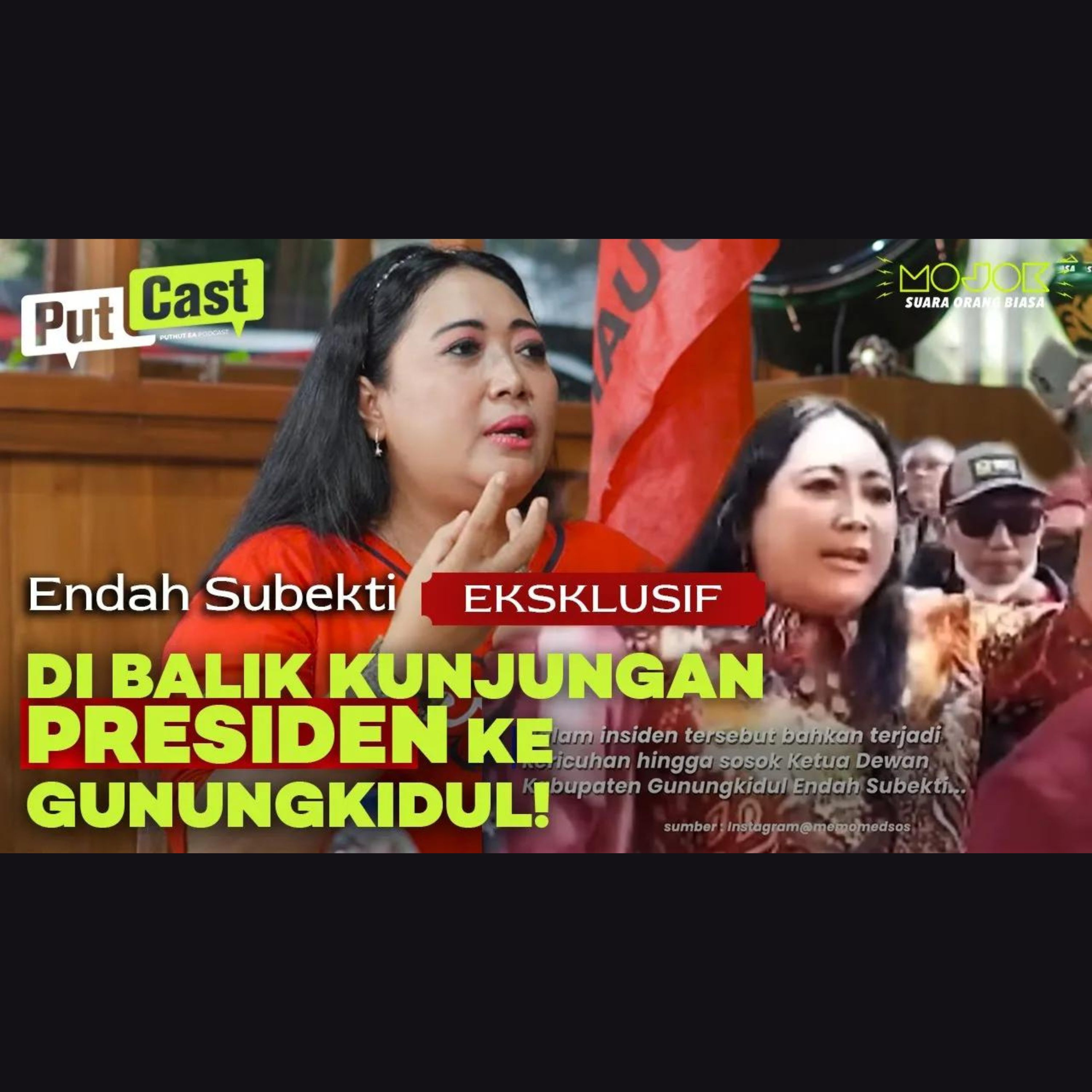ENDAH SUBEKTI: KRONOLOGI BENDERA PDIP DITURUNKAN SAAT JOKOWI BERKUNJUNG KE GUNUNGKIDUL episode artwork