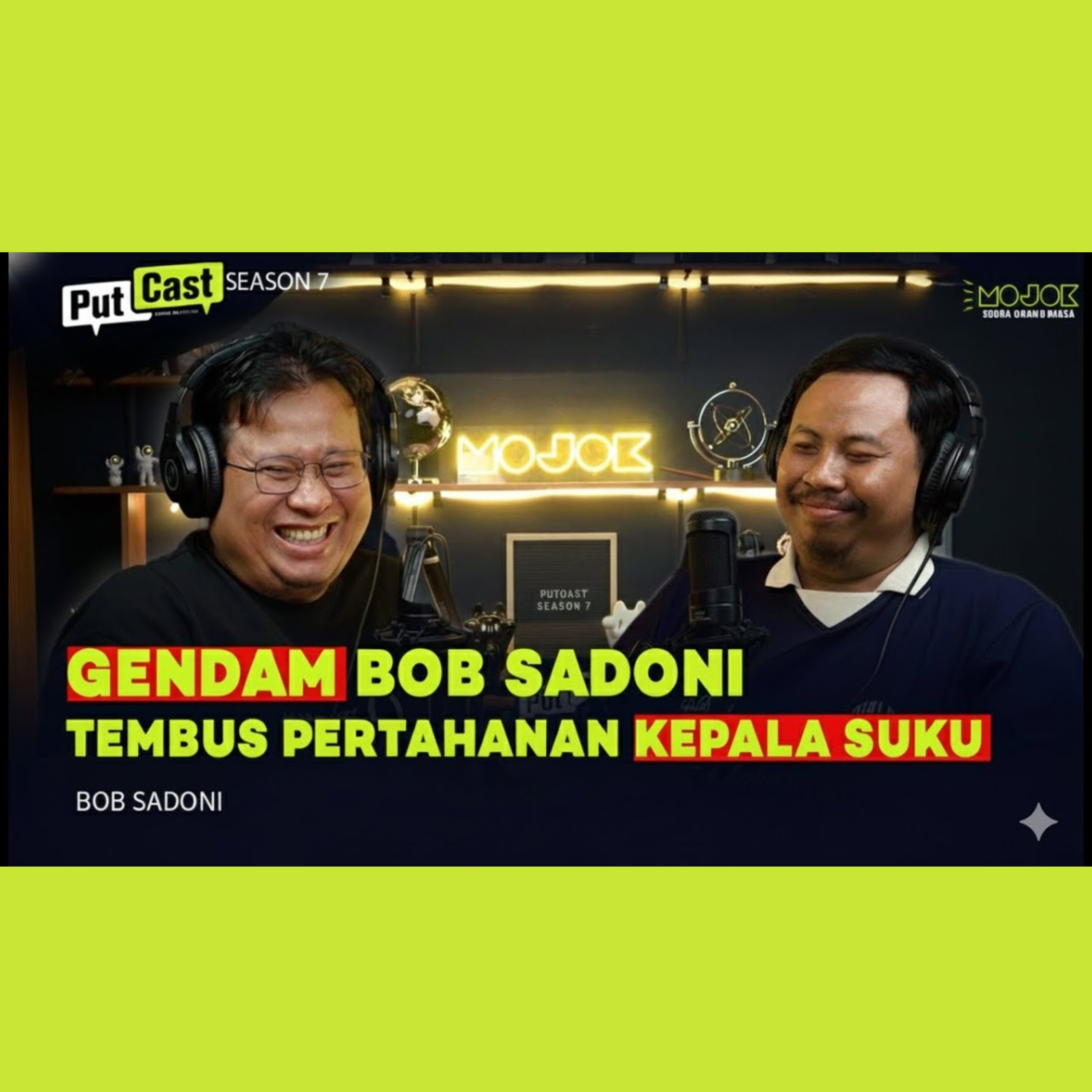 BOB SADONI: KOMIKA ASAL SALATIGA YANG BANYAK BELAJAR DARI MAS DODIT, NOPEK NOVIAN, DAN SADANA AGUNG