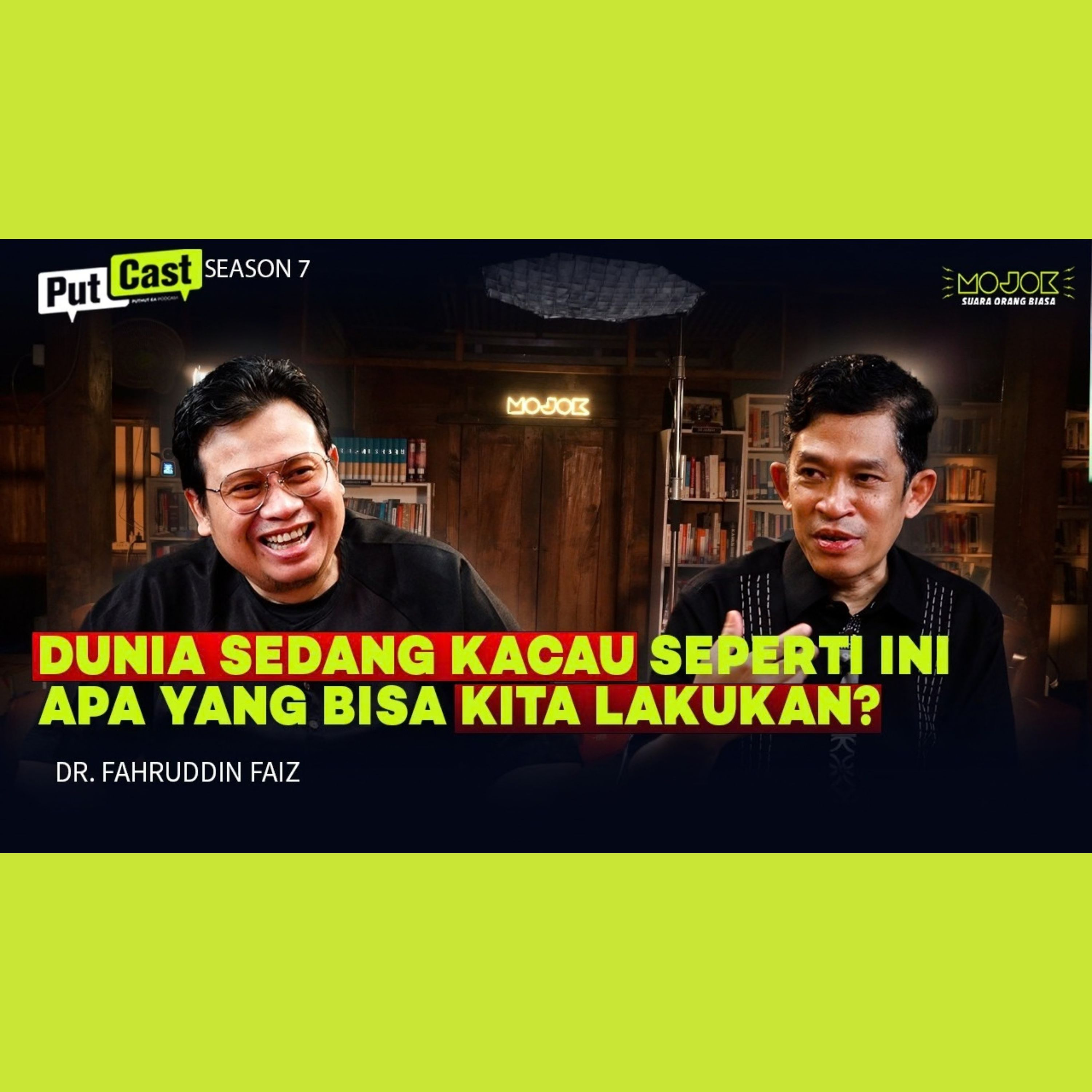 DR. FAHRUDDIN FAIZ: MENCARI ARAH DAN MENENTUKAN PRIORITAS DI DUNIA YANG SERBA TIDAK PASTI