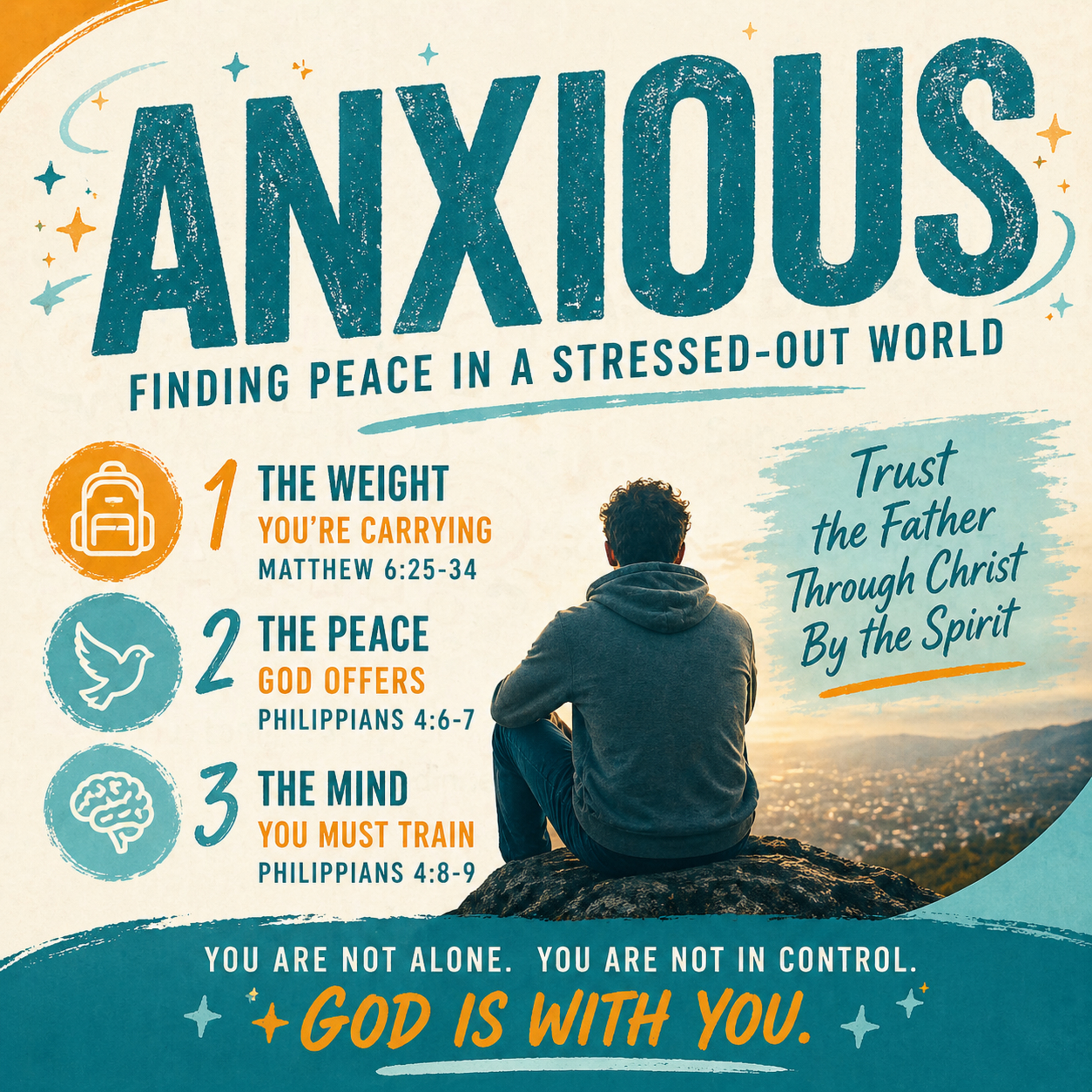 ANXIOUS — Finding Peace in a Stressed-Out World | Pastor Krist Norsworthy | Apr. 26, 2026 episode artwork