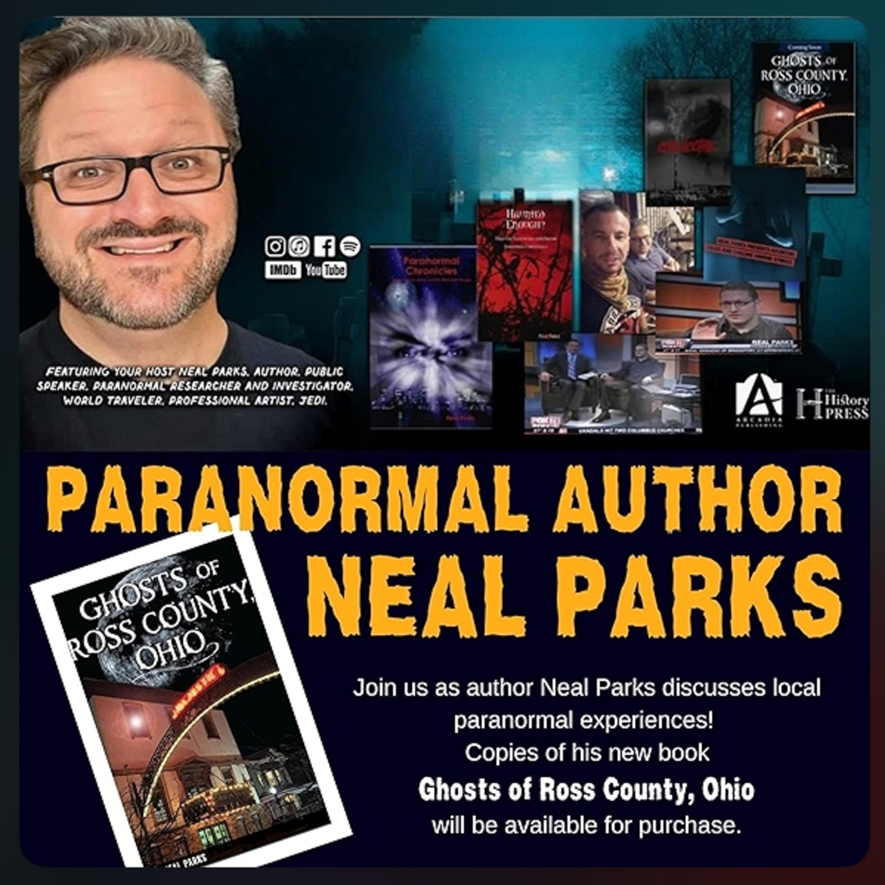 The Haunted Waverly, Ohio Library Lecture