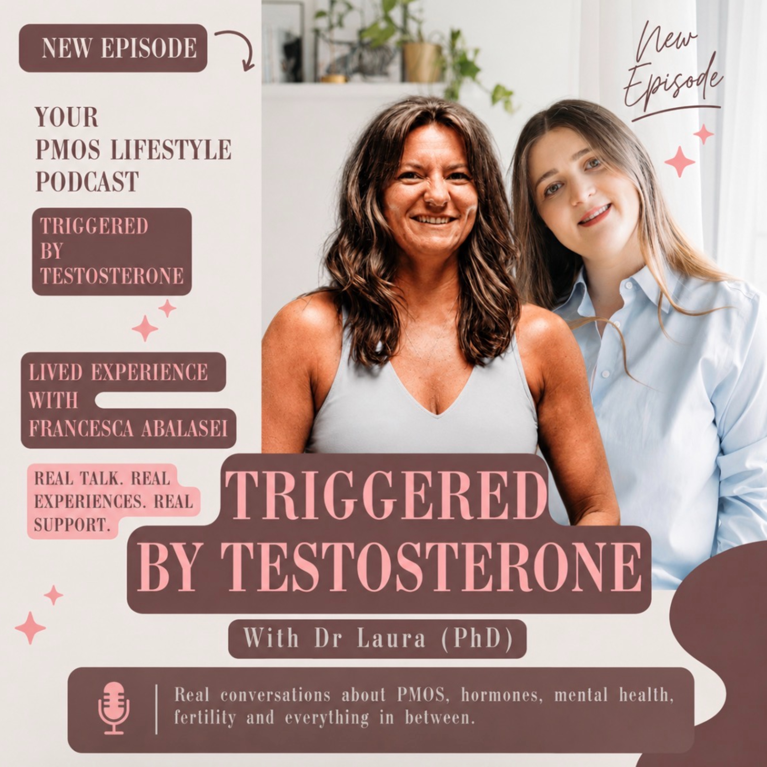 Living with PMOS with Francesca Abalasei episode artwork