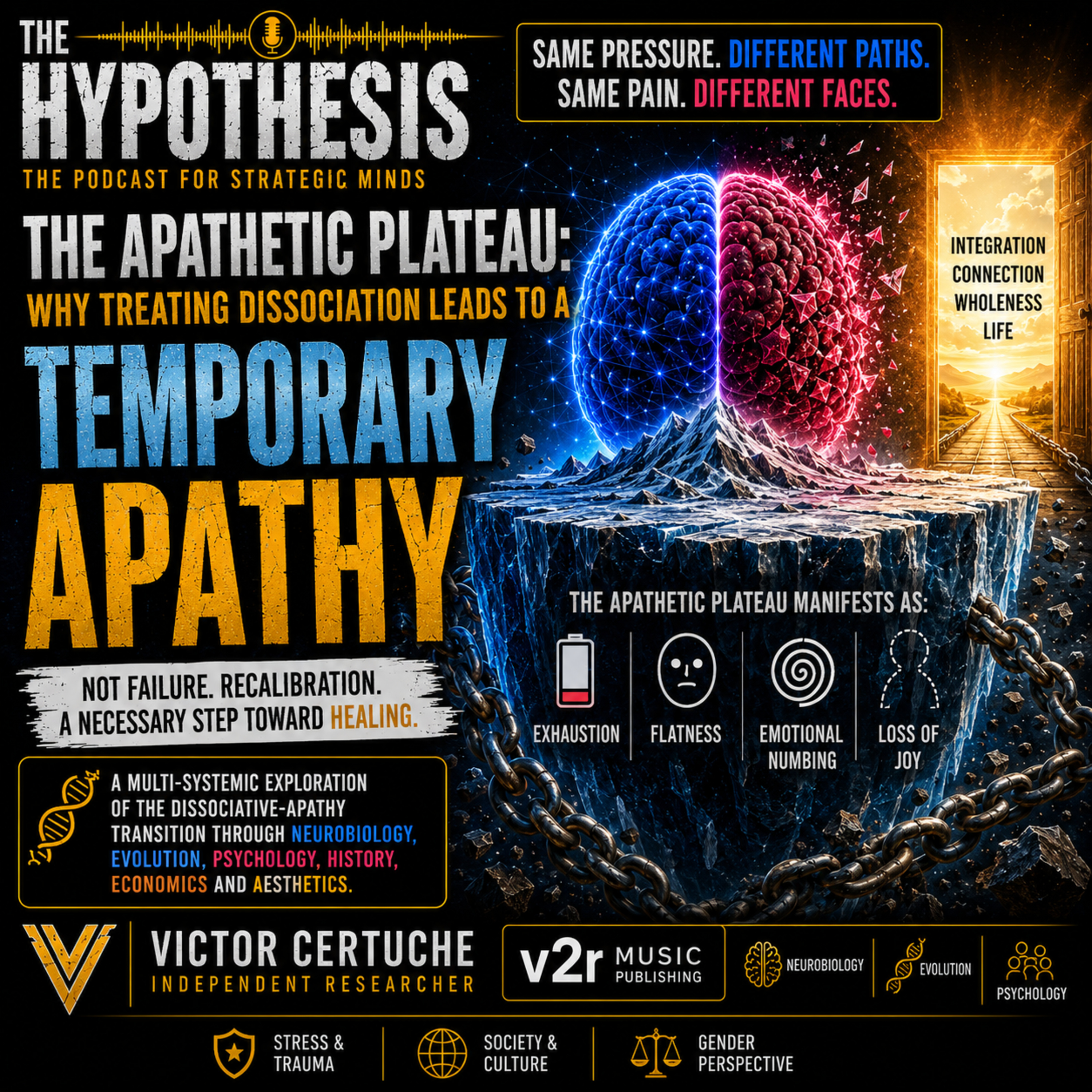 The Apathetic Plateau: Why True Trauma Recovery Feels So Flat (and Why It’s Actually Working) episode artwork