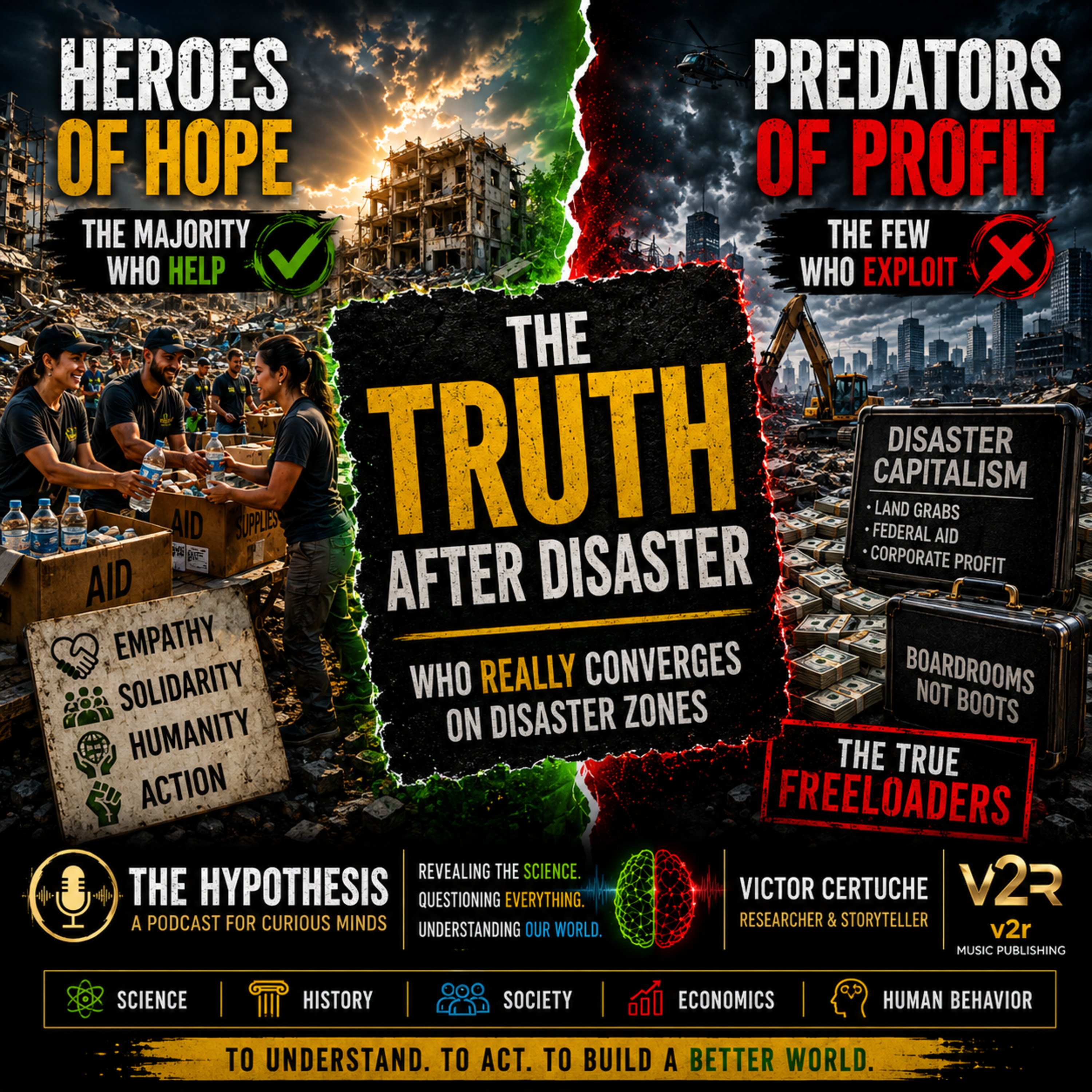 The Freeloader Myth: Unmasking the True Profiteers of Disaster Capitalism episode artwork