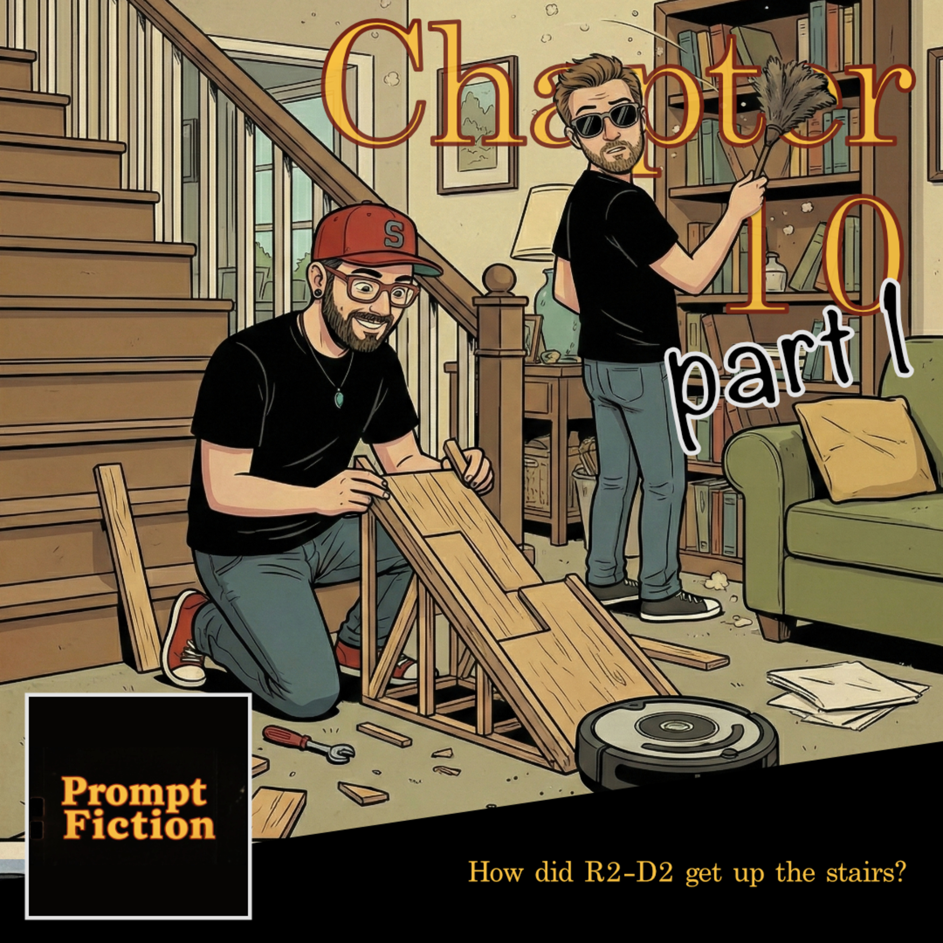 Chapter 10 - Part 1 - How did R2D2 get up the stairs? artwork