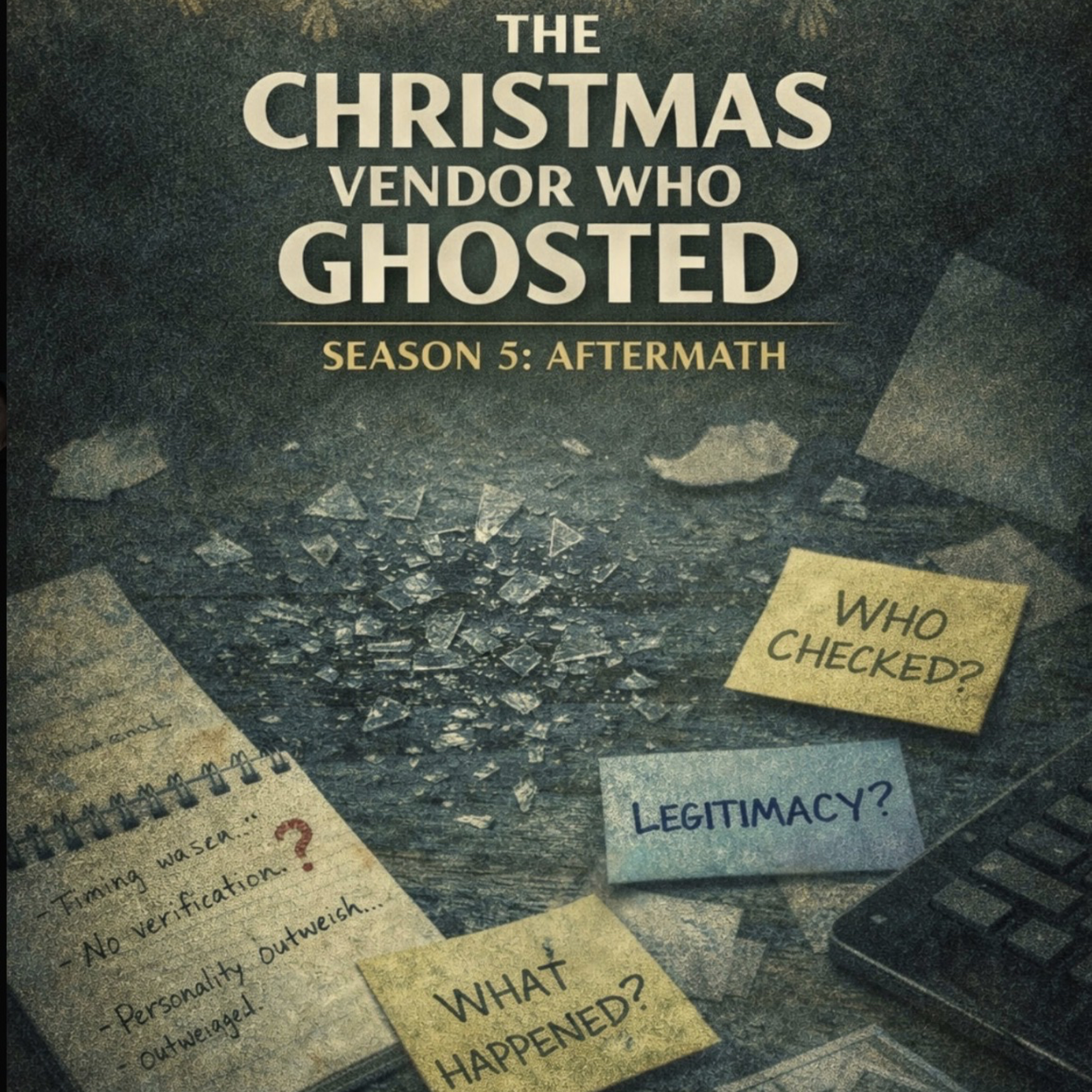 THE CHRISTMAS VENDOR WHO GHOSTED Season 5 episode artwork