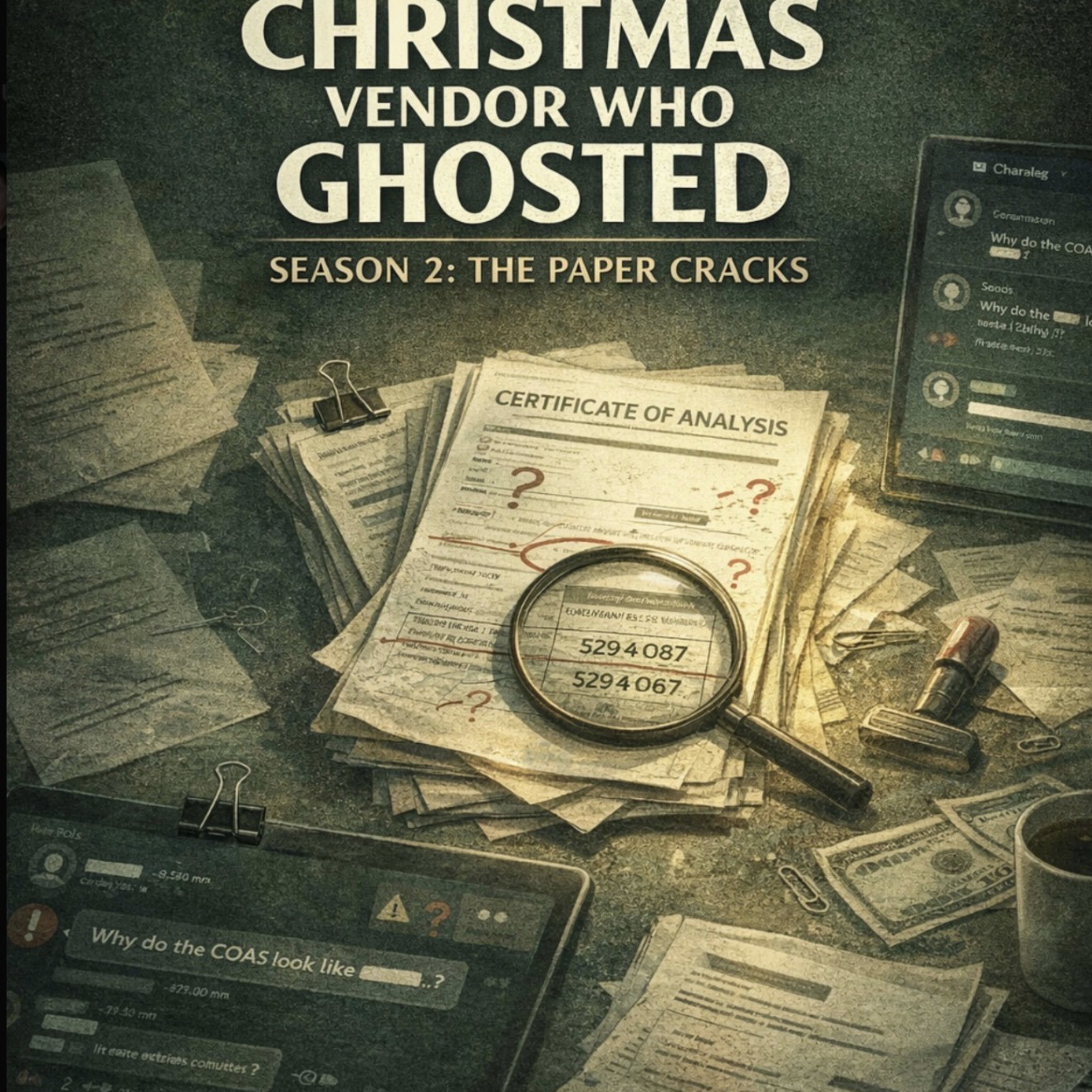 THE CHRISTMAS VENDOR WHO GHOSTED Season 2