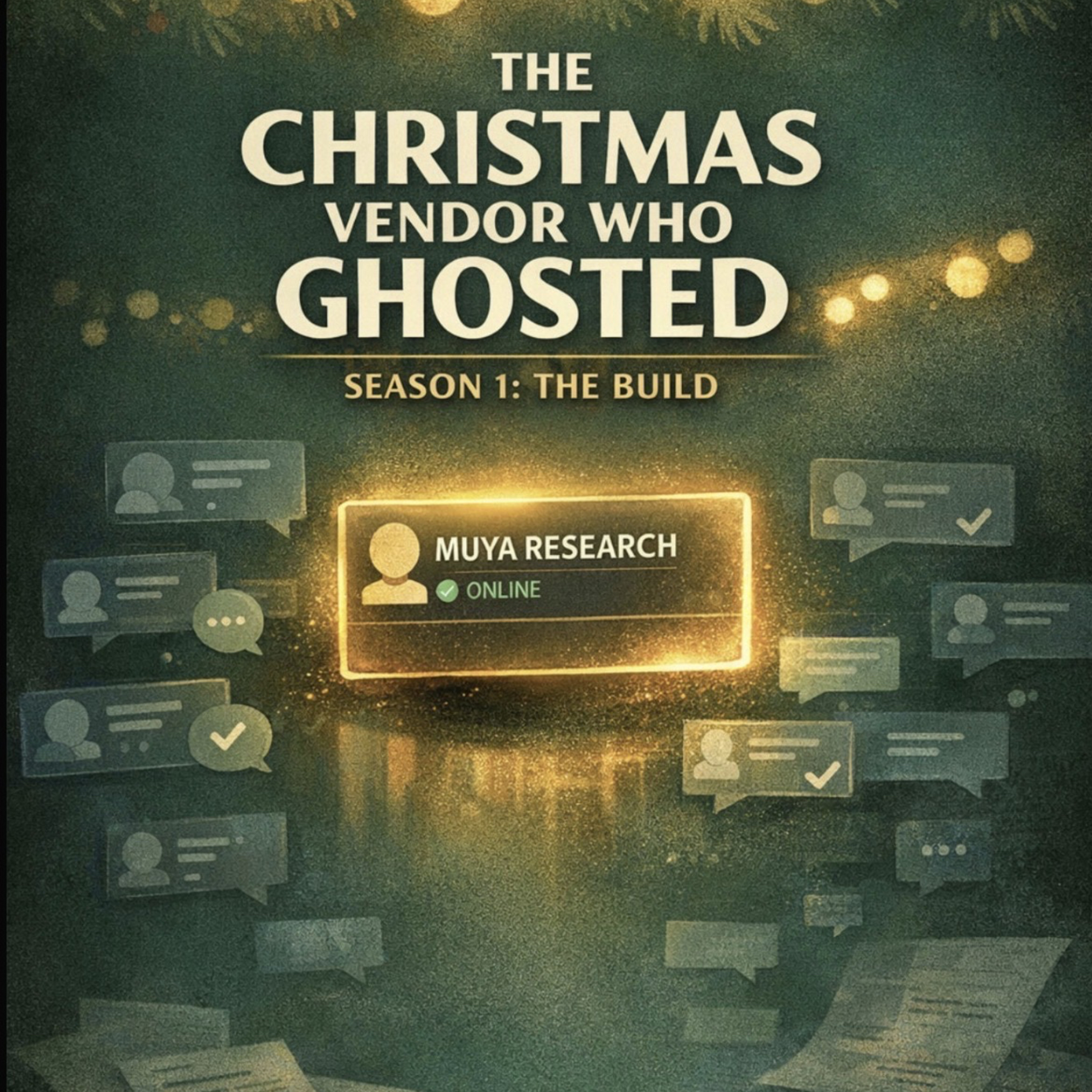 THE CHRISTMAS VENDOR WHO GHOSTED ; Season 1 episode artwork