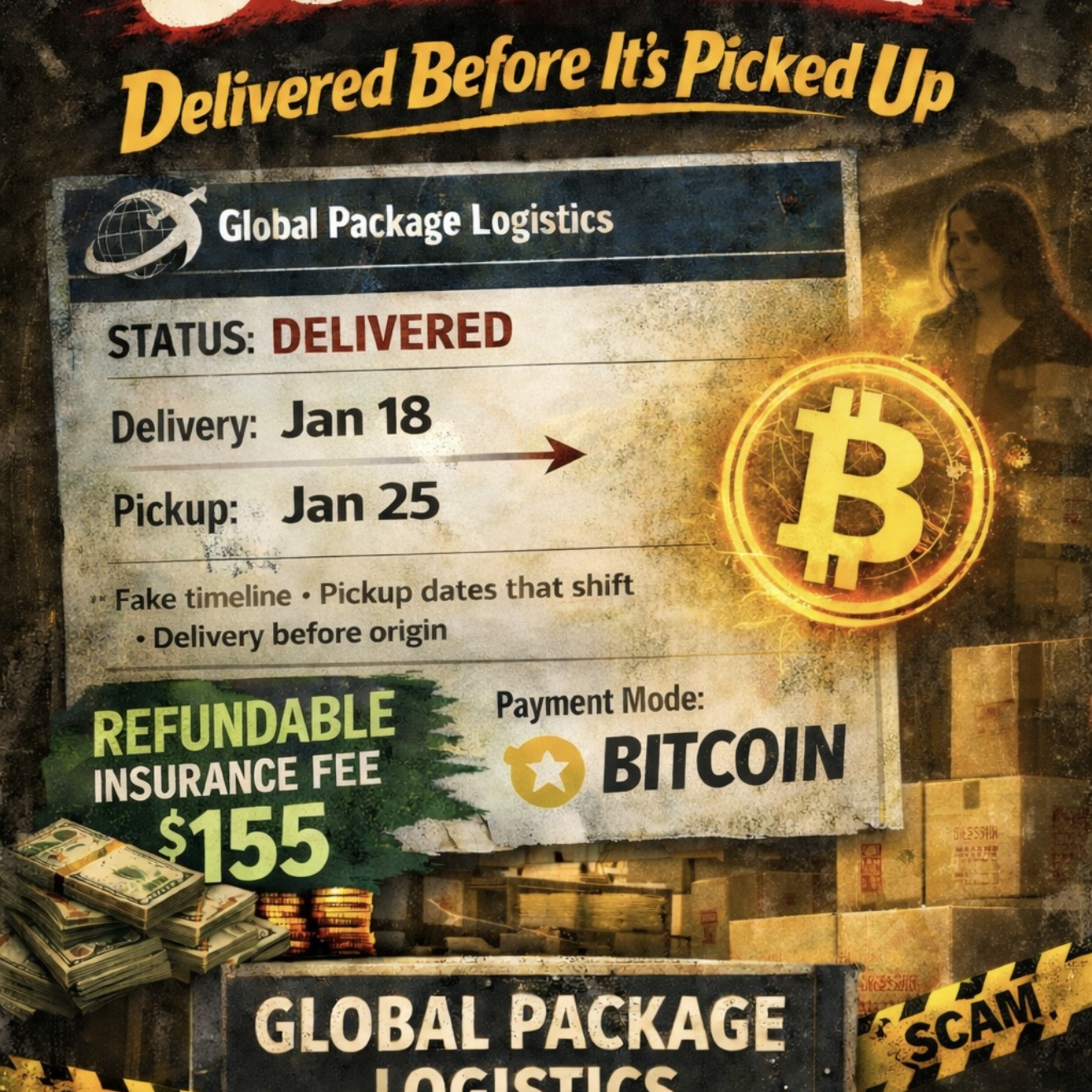 Tales from Scamiverse; Scam #2: Delivered Before It’s Picked Up episode artwork