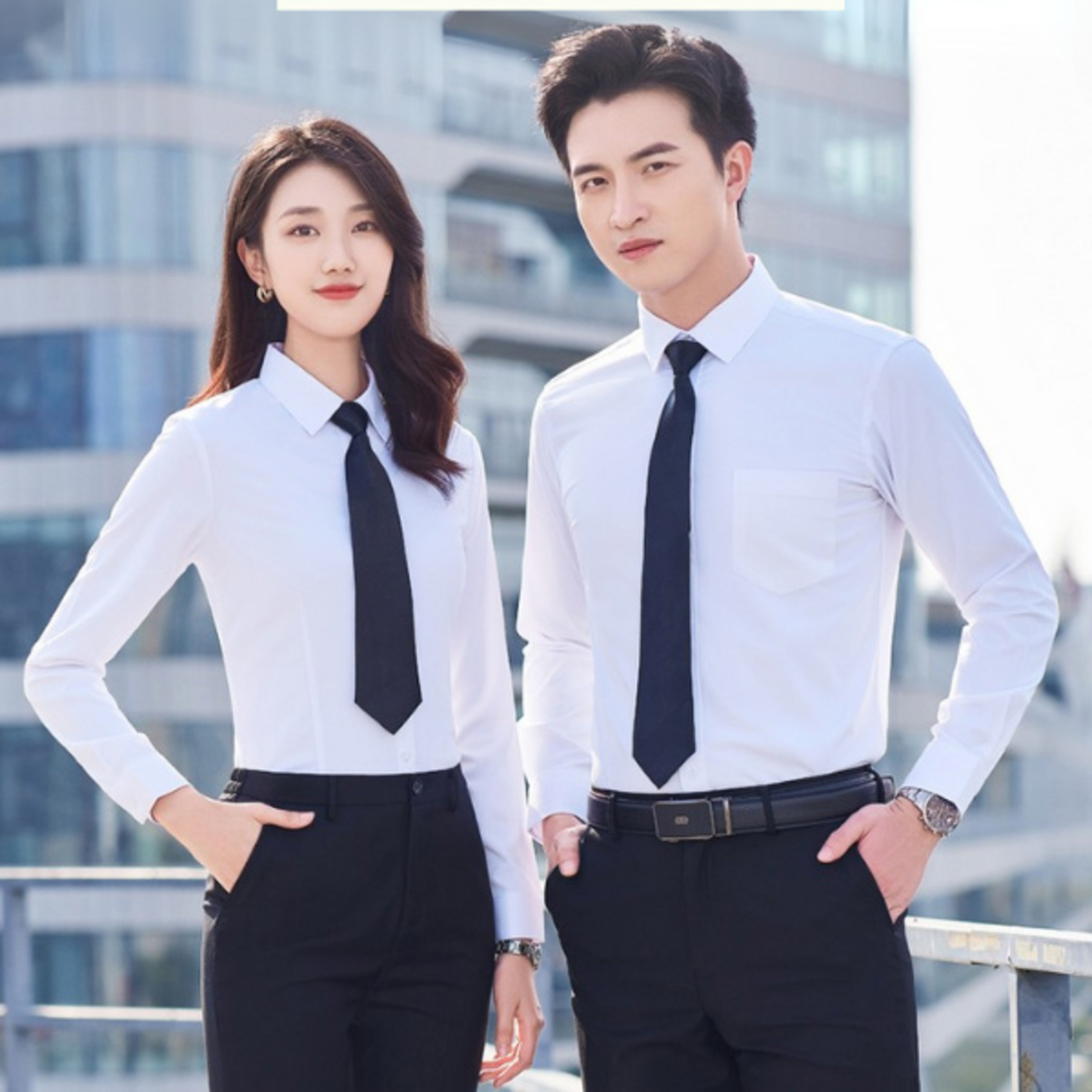 ao so mi dong phuc cong so dai tay mau trang gao episode artwork