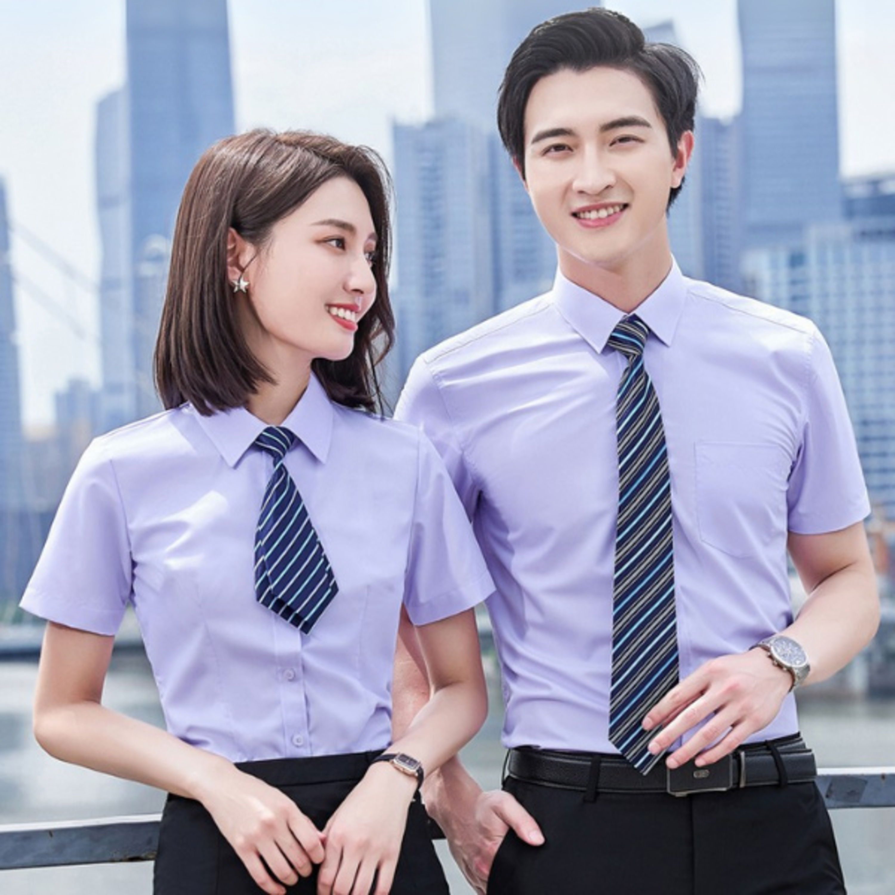 ao so mi dong phuc cong so ngan tay mau tim nhat episode artwork