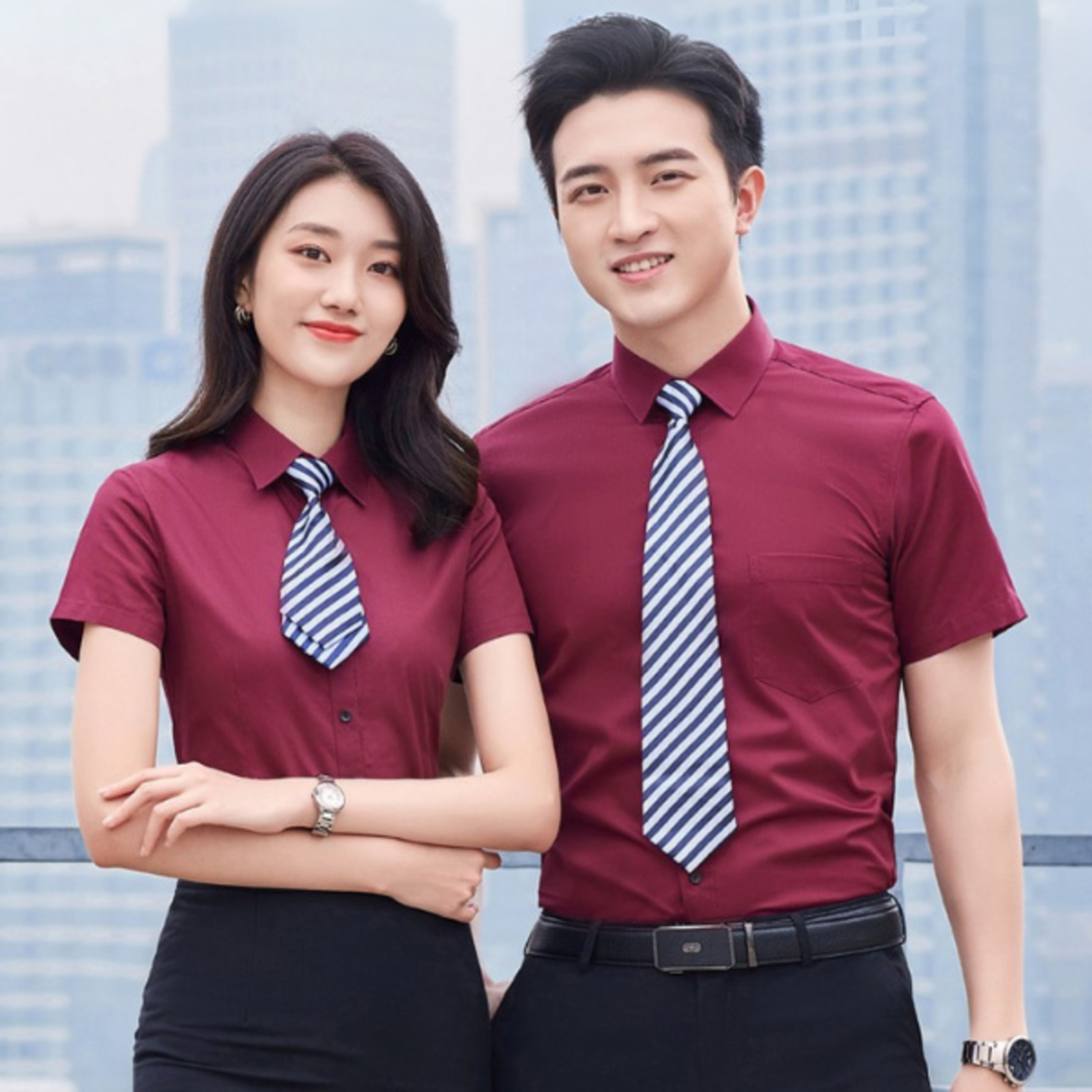 ao so mi dong phuc cong so ngan tay mau do episode artwork