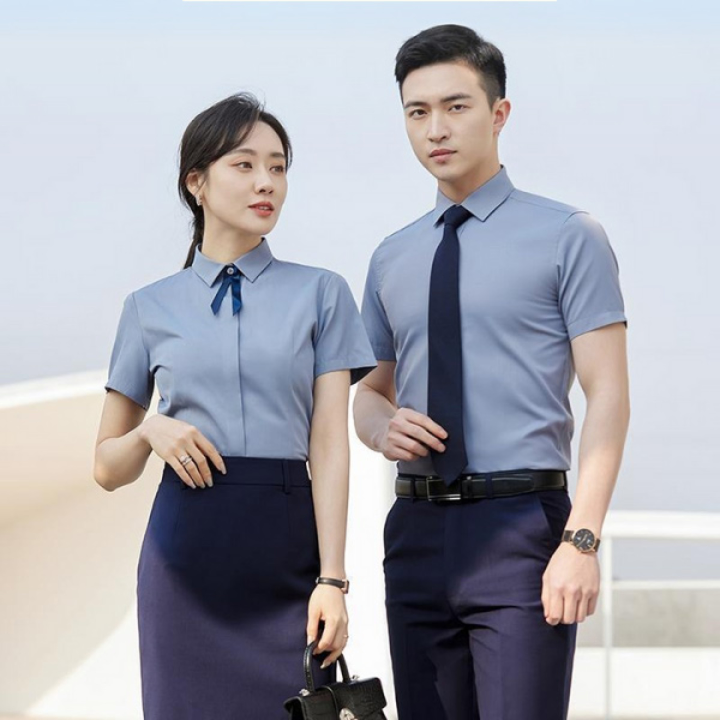 ao so mi dong phuc cong so ngan tay mau xam xanh episode artwork