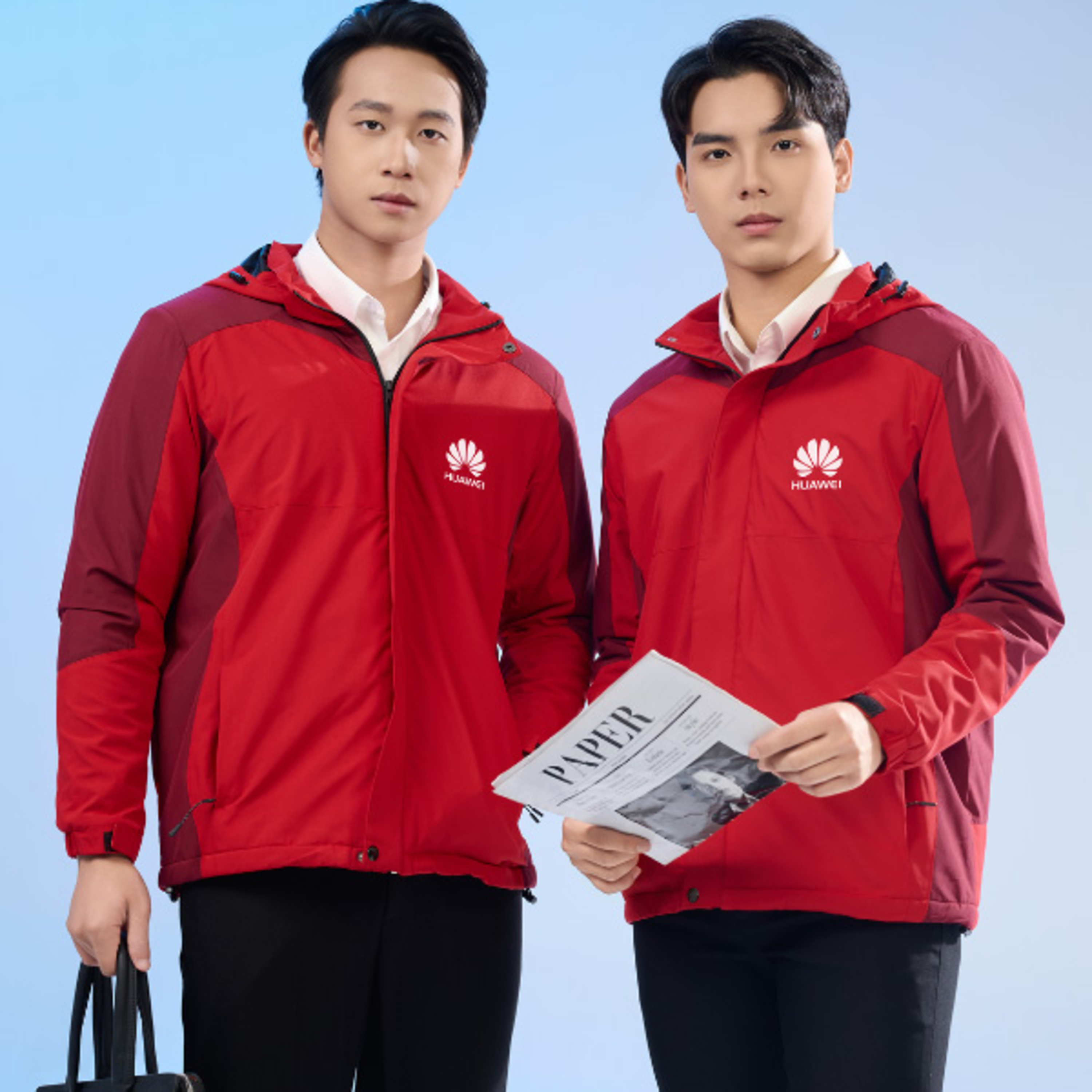ao khoac gio dong phuc windbreaker 03 mau do phoi do man episode artwork