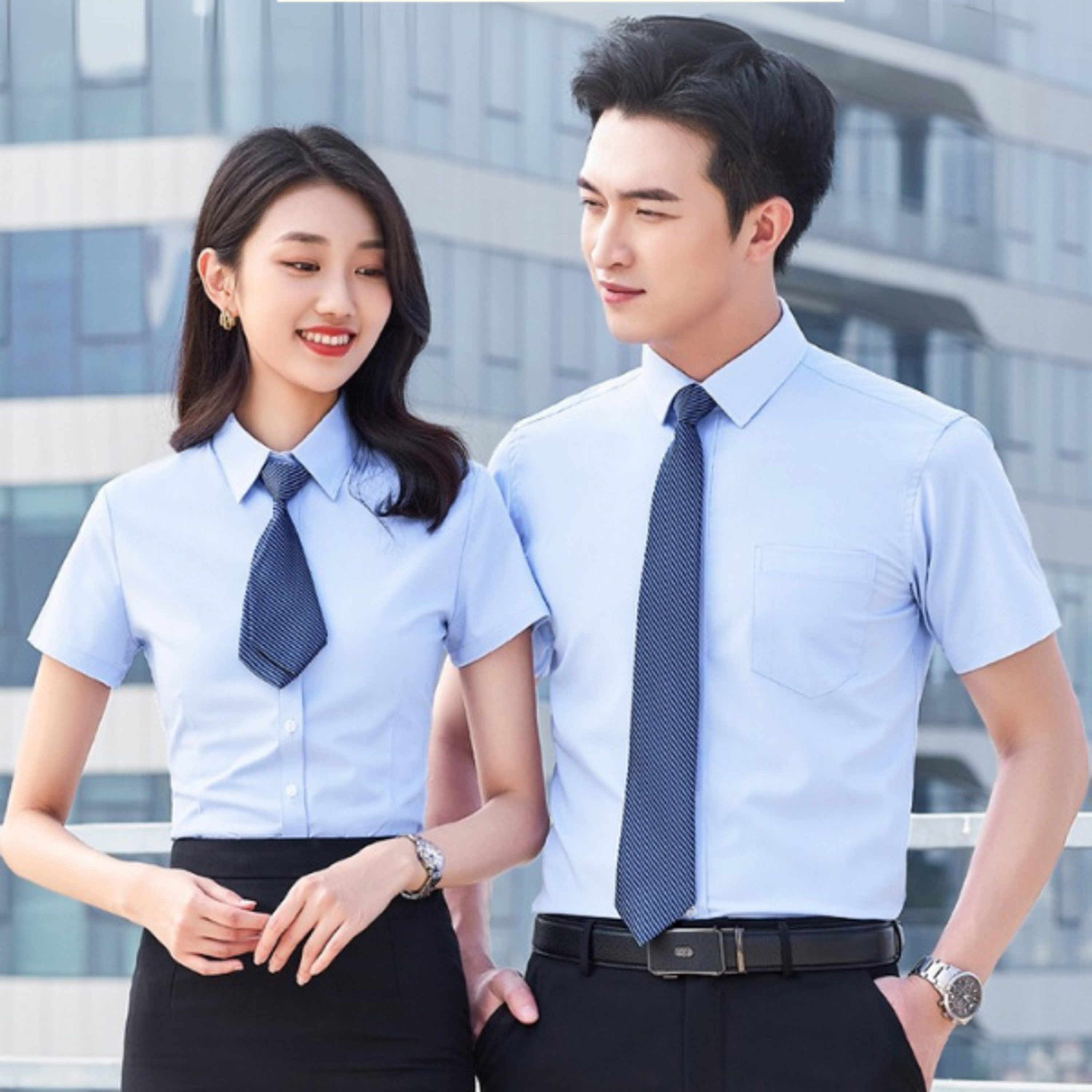 ao so mi dong phuc cong so ngan tay mau da troi nhat episode artwork