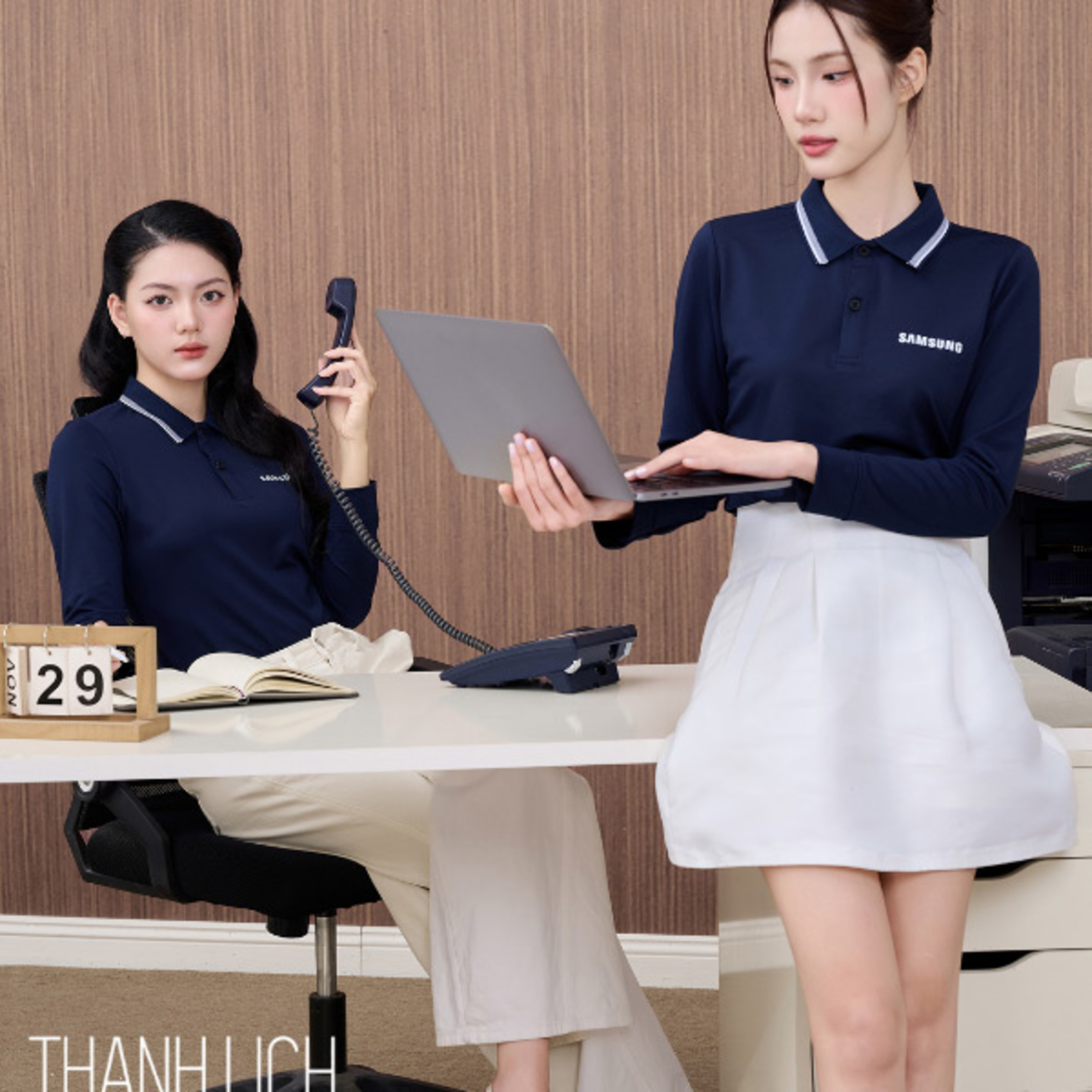 ao dong phuc cong ty dai tay samsung episode artwork