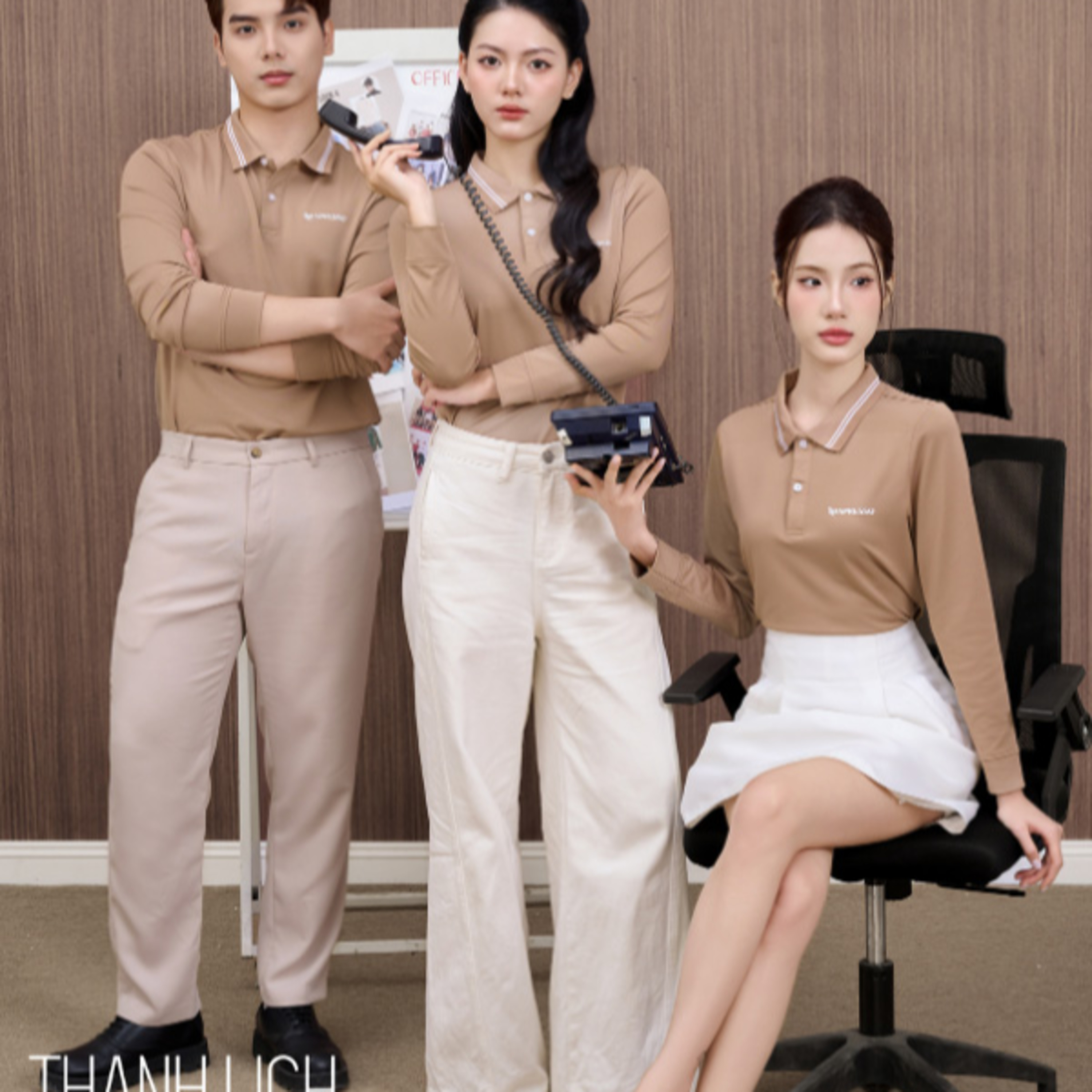 ao dong phuc cong ty dai tay nespresso episode artwork