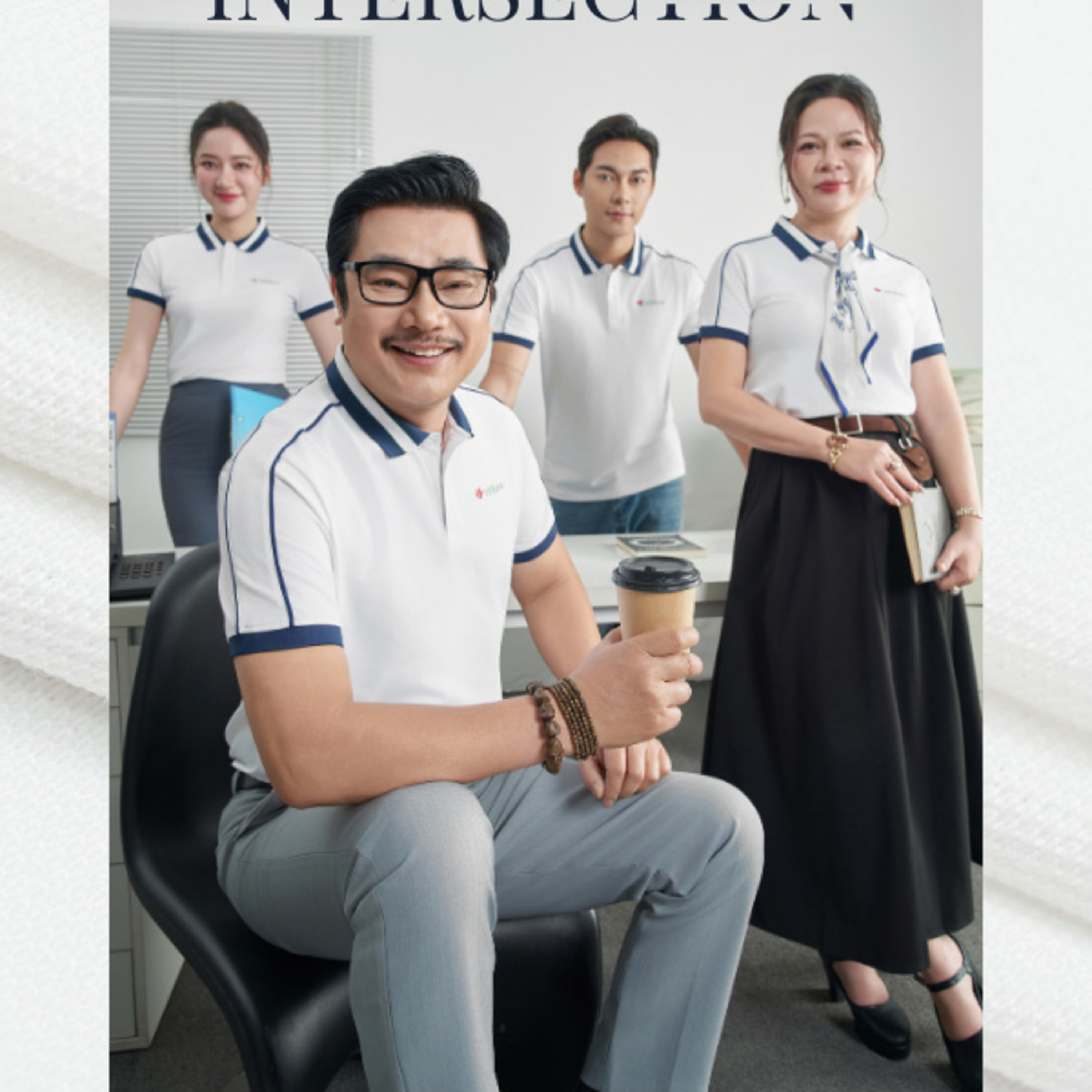 ao thun dong phuc cong ty ecotton mau trang gao phoi xanh den episode artwork