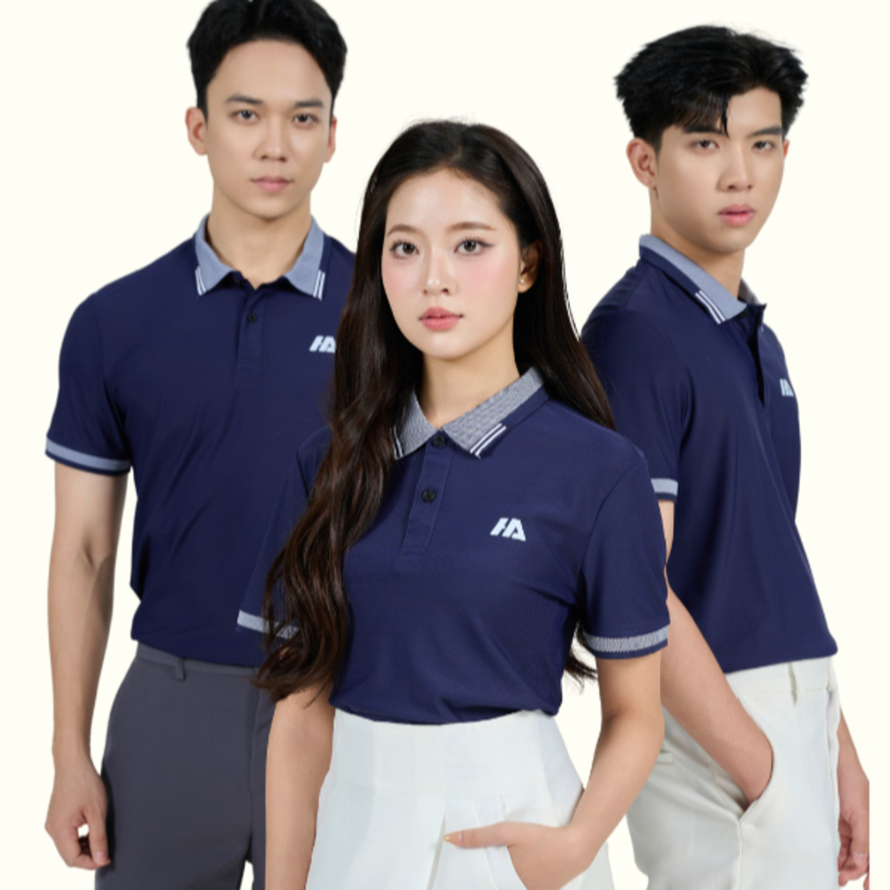 ao thun dong phuc cong ty coolmate 2 mau xanh den episode artwork