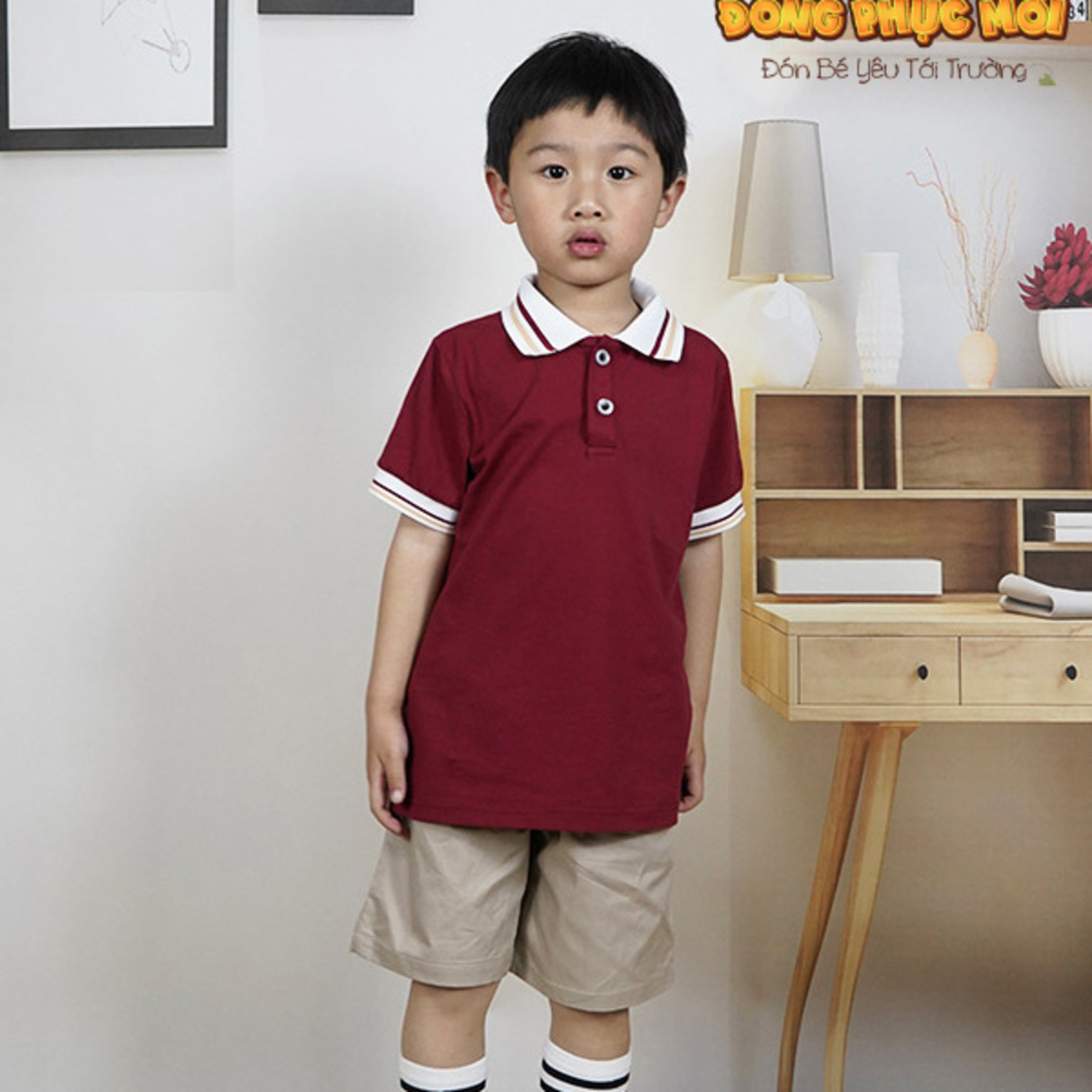 dong phuc mam non mau do do phoi le giua episode artwork