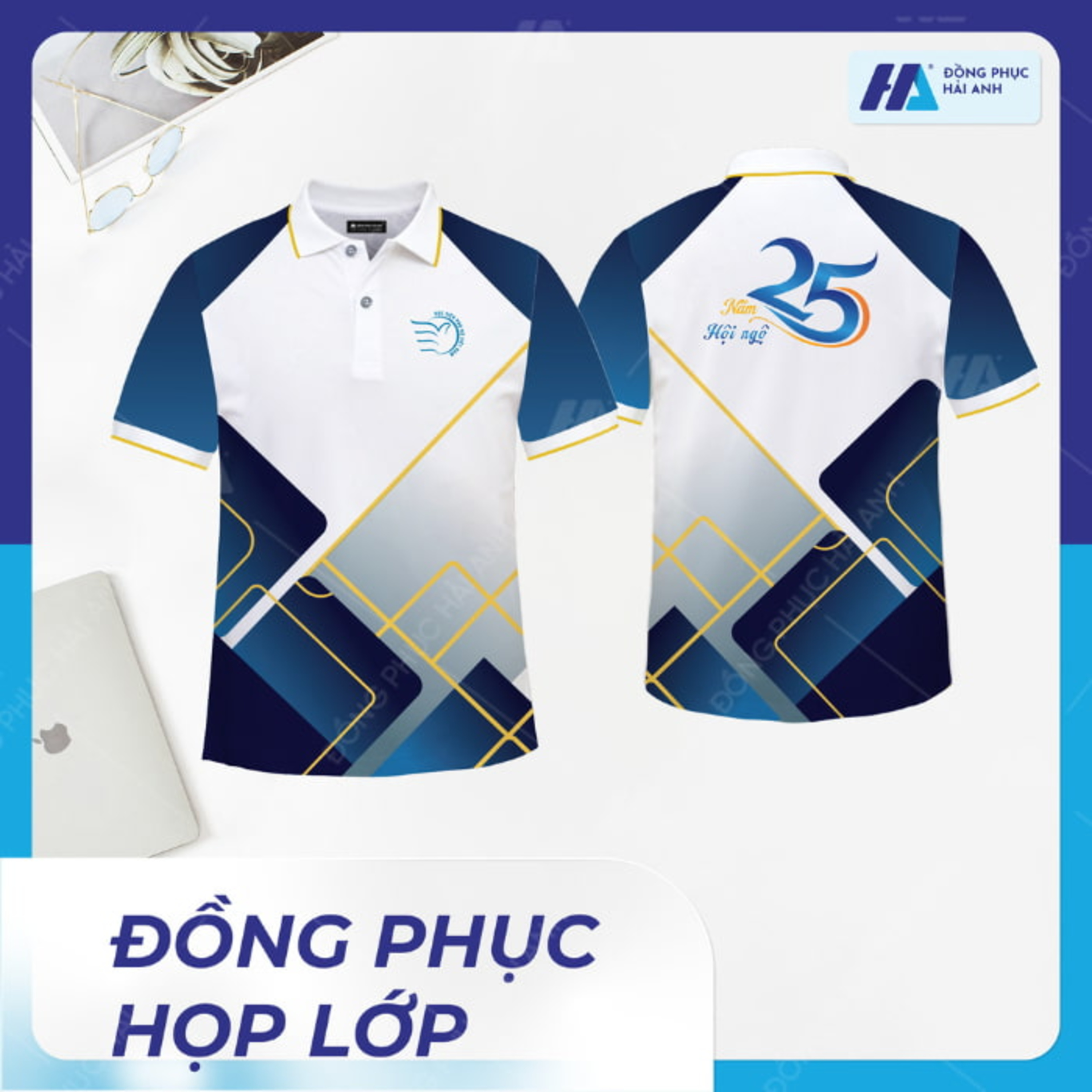 mau ao dong phuc hop lop 25 nam mau xanh phoi trang episode artwork