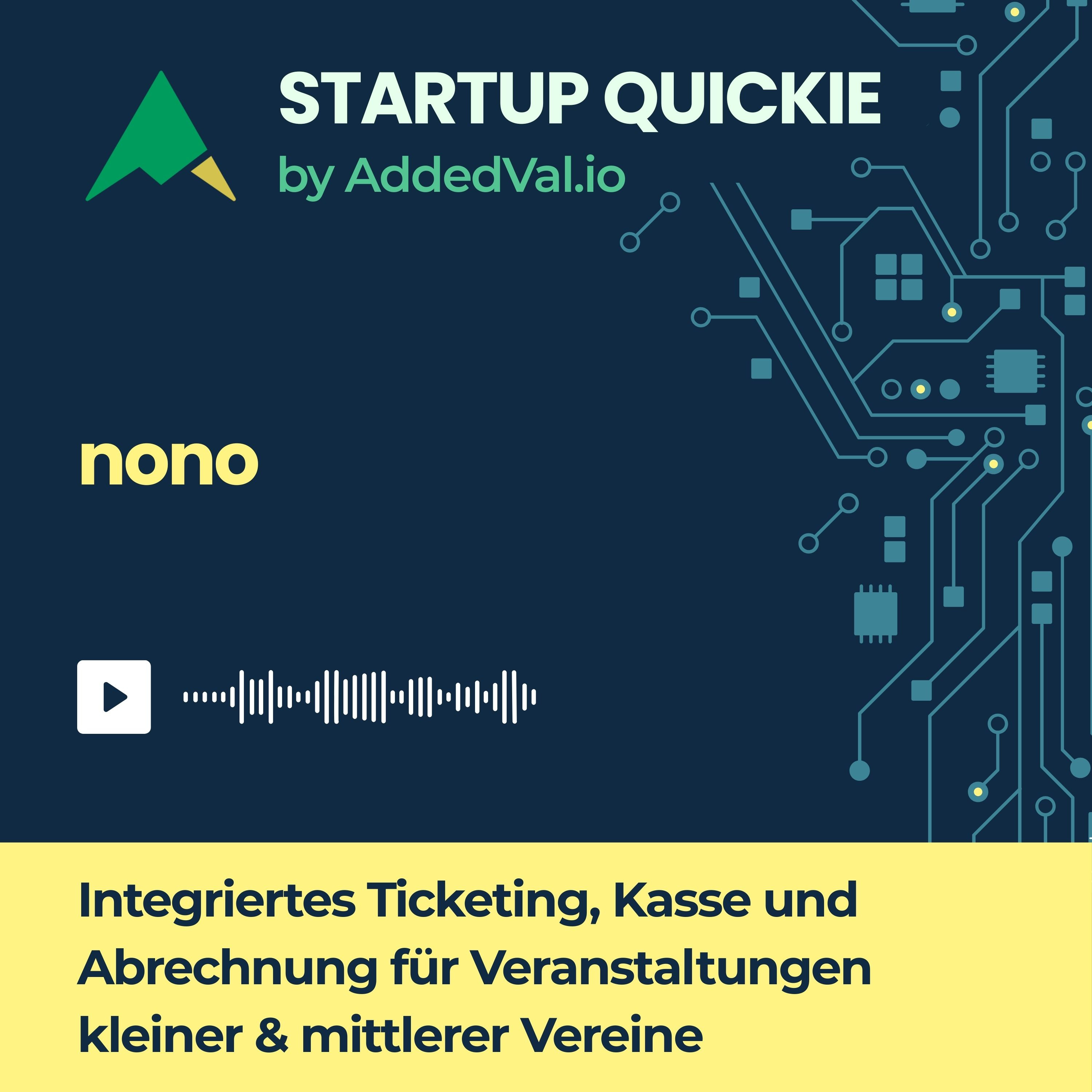 #105 nono: Wie Vereine endlich stressfreier Veranstaltungen organisieren können episode artwork