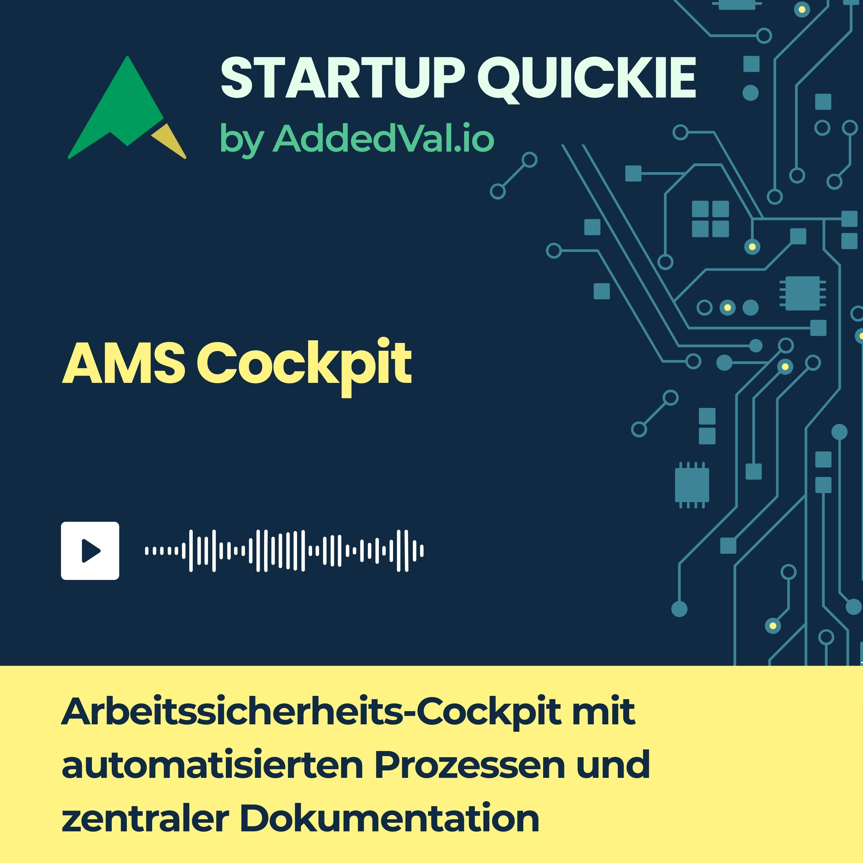 #110 AMS Cockpit: Wie Arbeitssicherheit endlich digital, mobil und effizient wird episode artwork