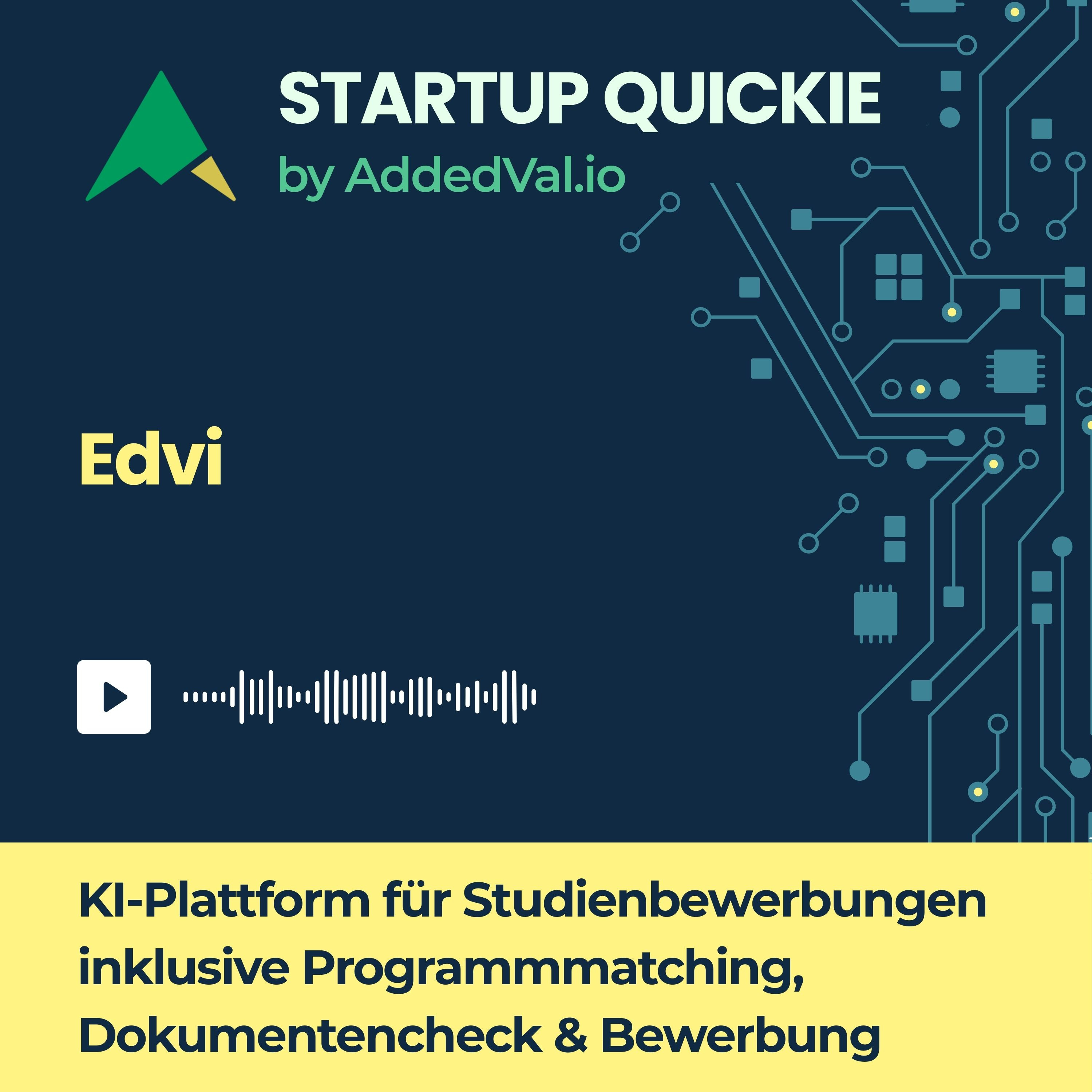 #113 Edvi: Wie KI internationalen Studierenden das Studium in Deutschland öffnet episode artwork