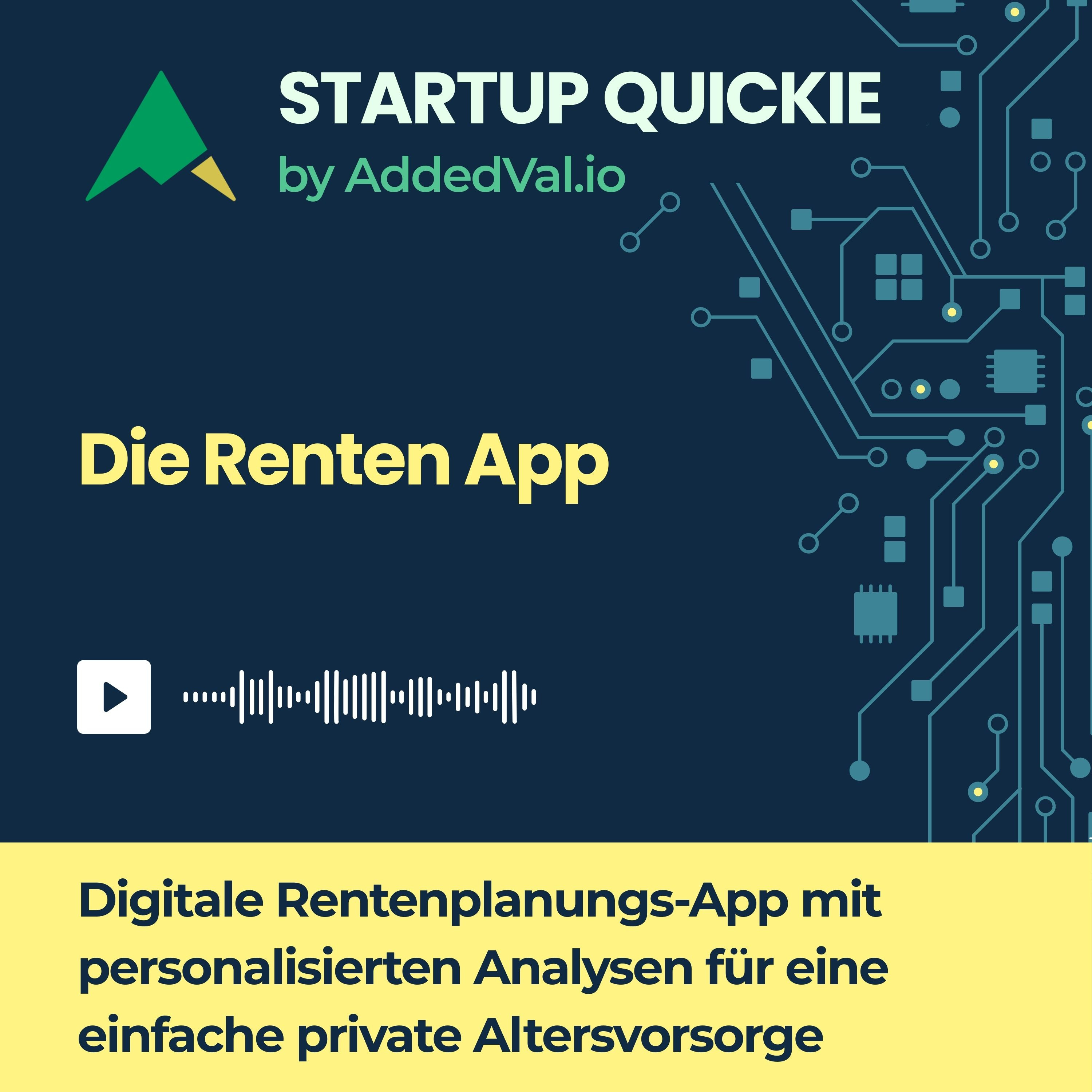 #116 Die Renten App: Personalisiert sparen statt im Rentendschungel untergehen episode artwork