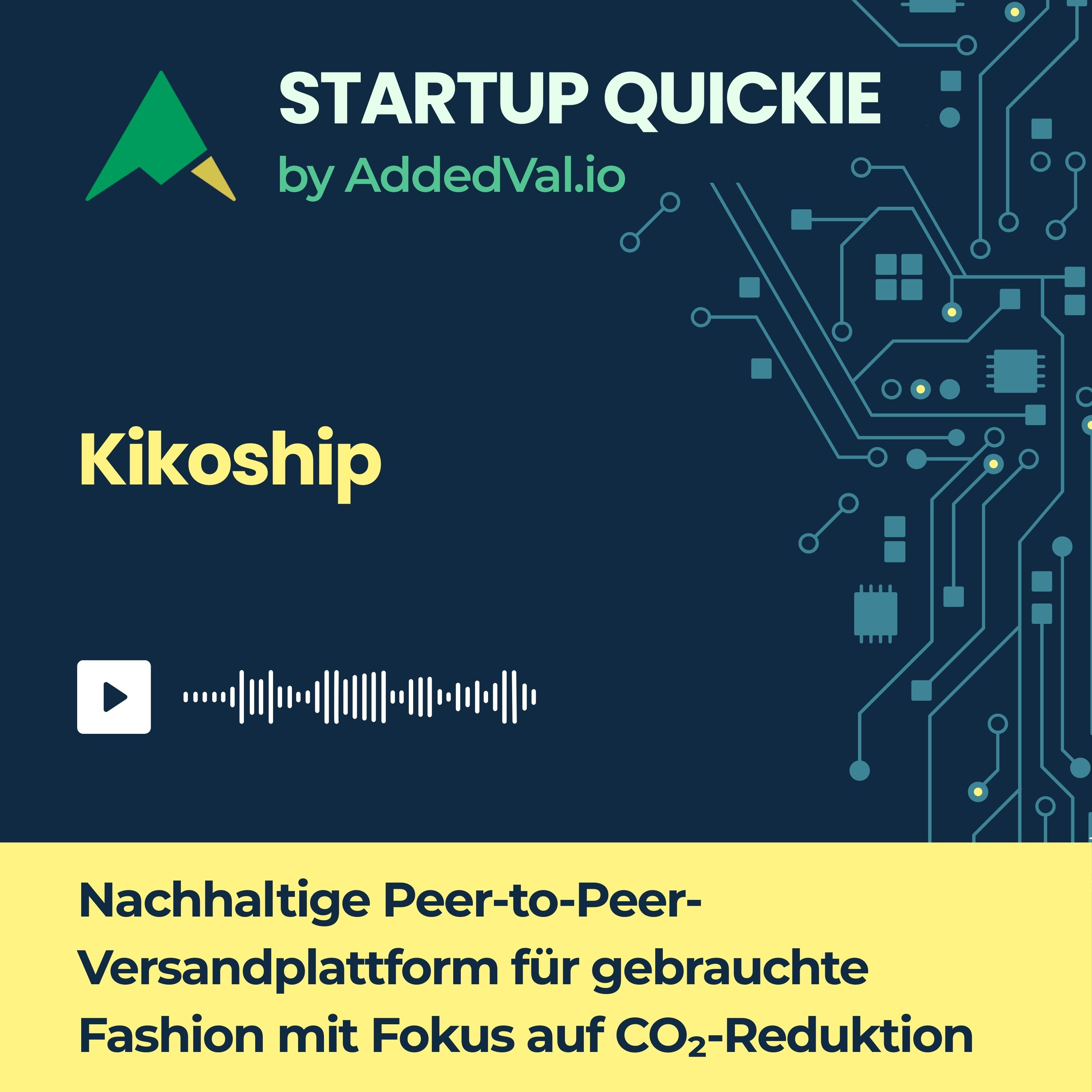 #123 Kikoship: Warum gebrauchte Fashion keinen Paketdienst mehr braucht episode artwork