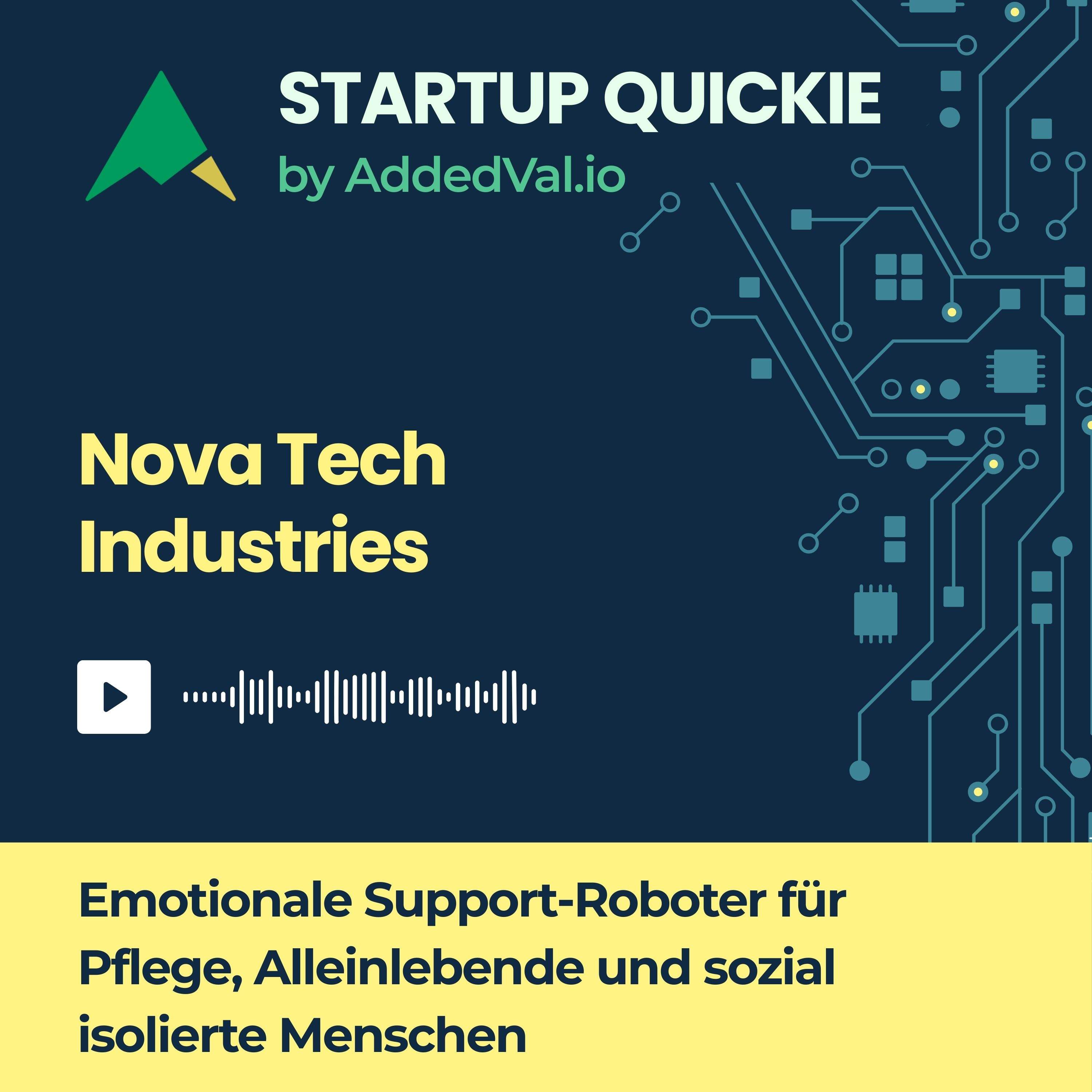 #126 Nova Tech Industries: Wenn KI plötzlich Nähe und Mitgefühl zeigen kann episode artwork