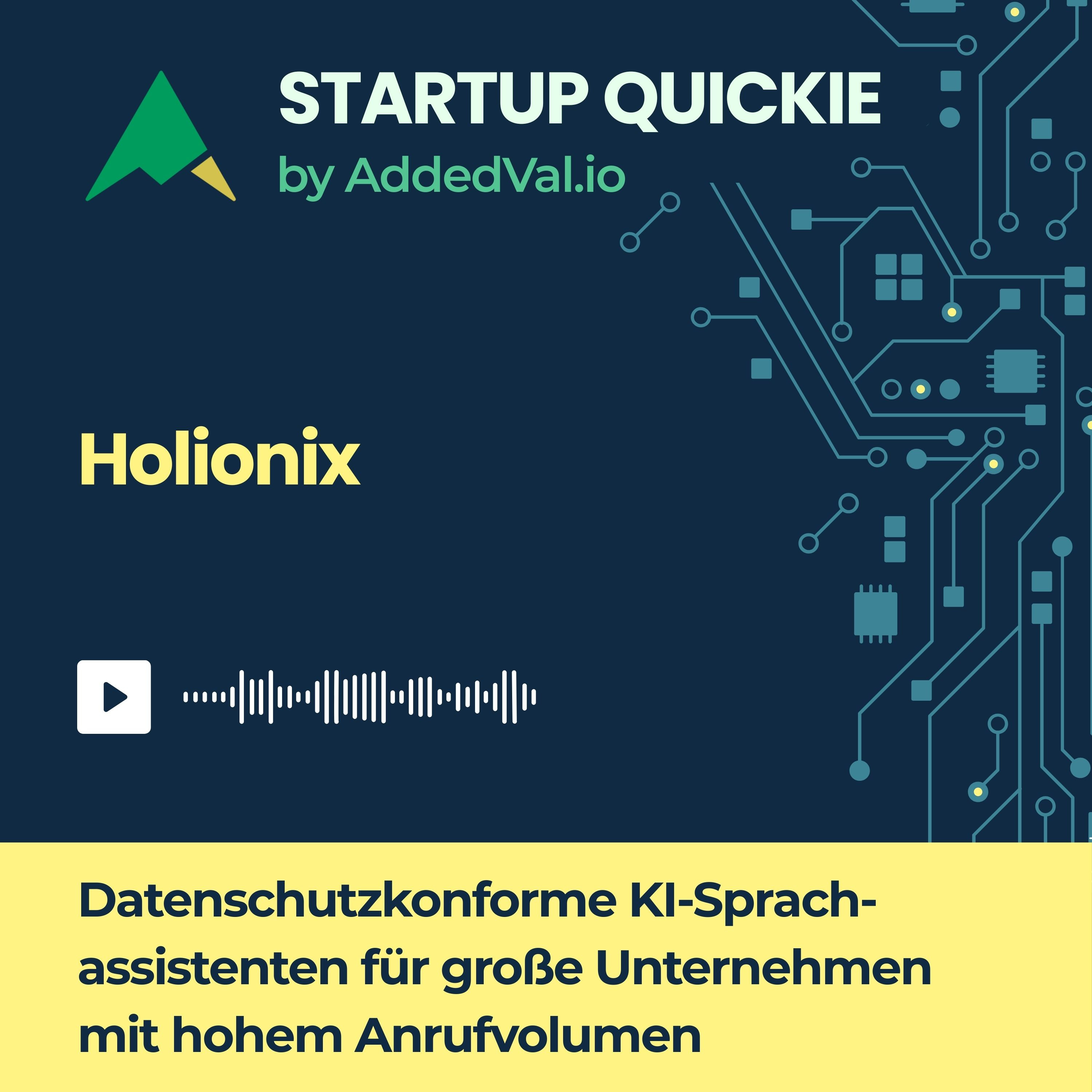 #144 Holionix: Wie generative KI die Warteschleife im Kundenservice ersetzt episode artwork