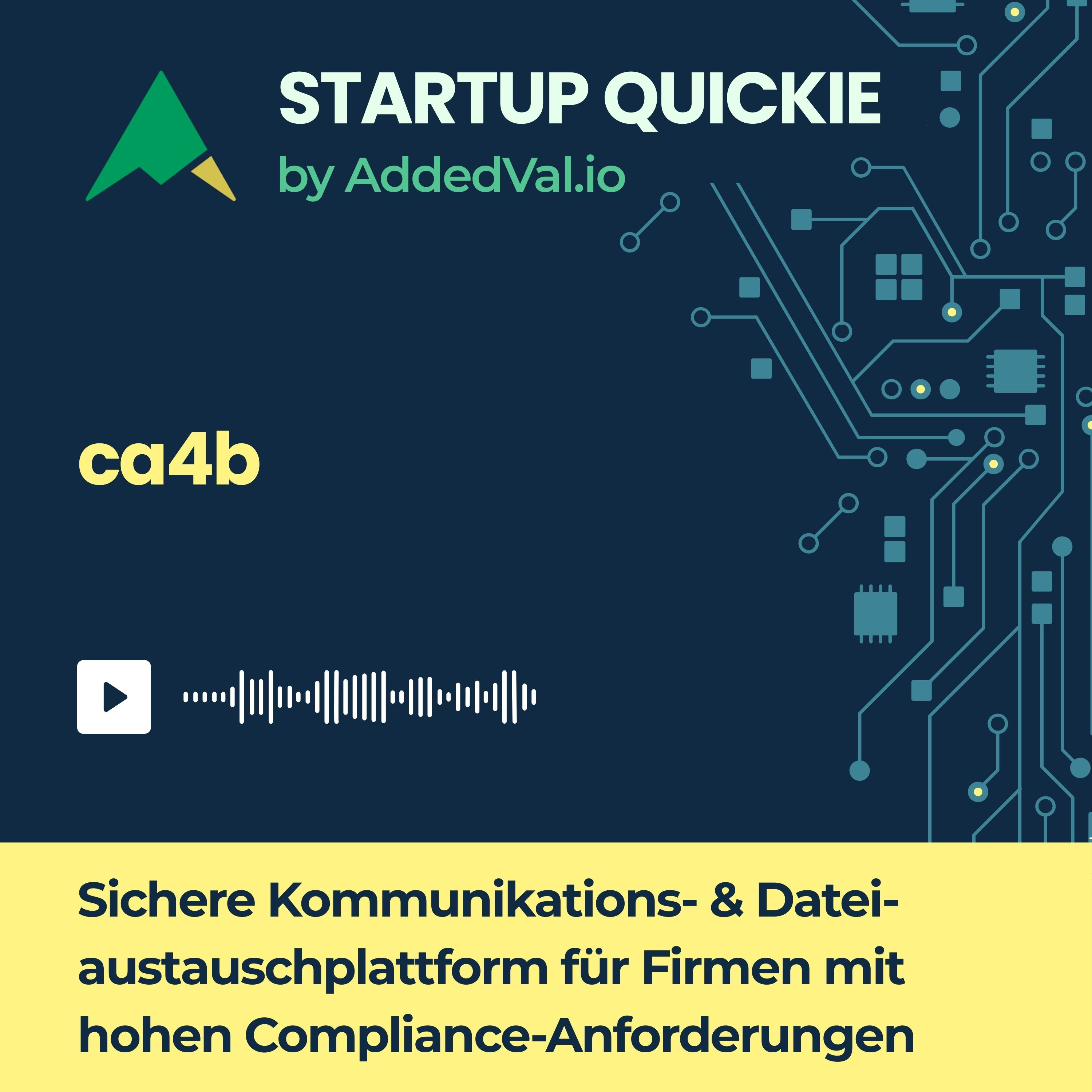 #145 ca4b: Die deutsche Antwort auf unsichere Dateiübertragung im Business-Alltag episode artwork