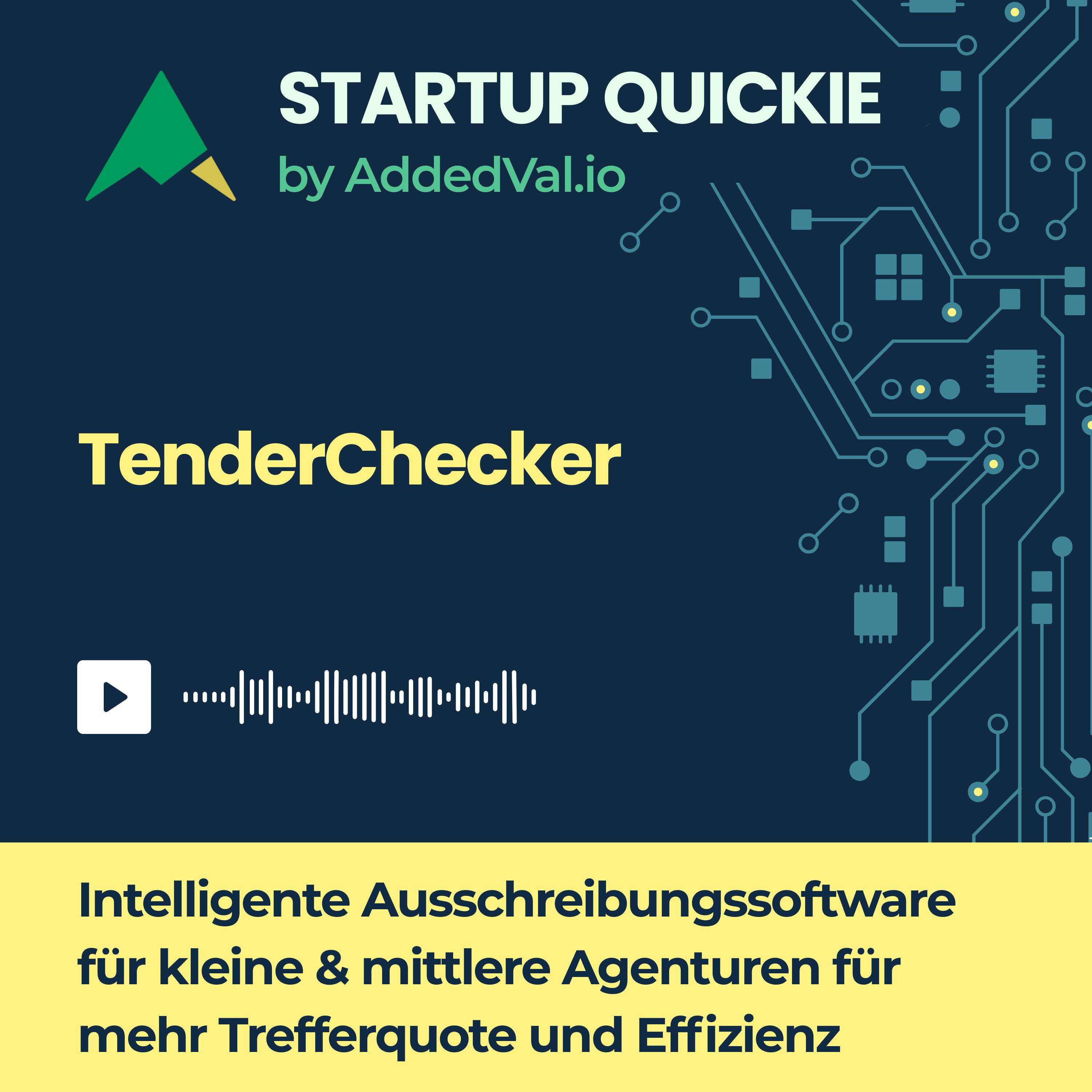 #150 TenderChecker: Öffentliche Aufträge finden, bewerten und gewinnen – mit KI episode artwork