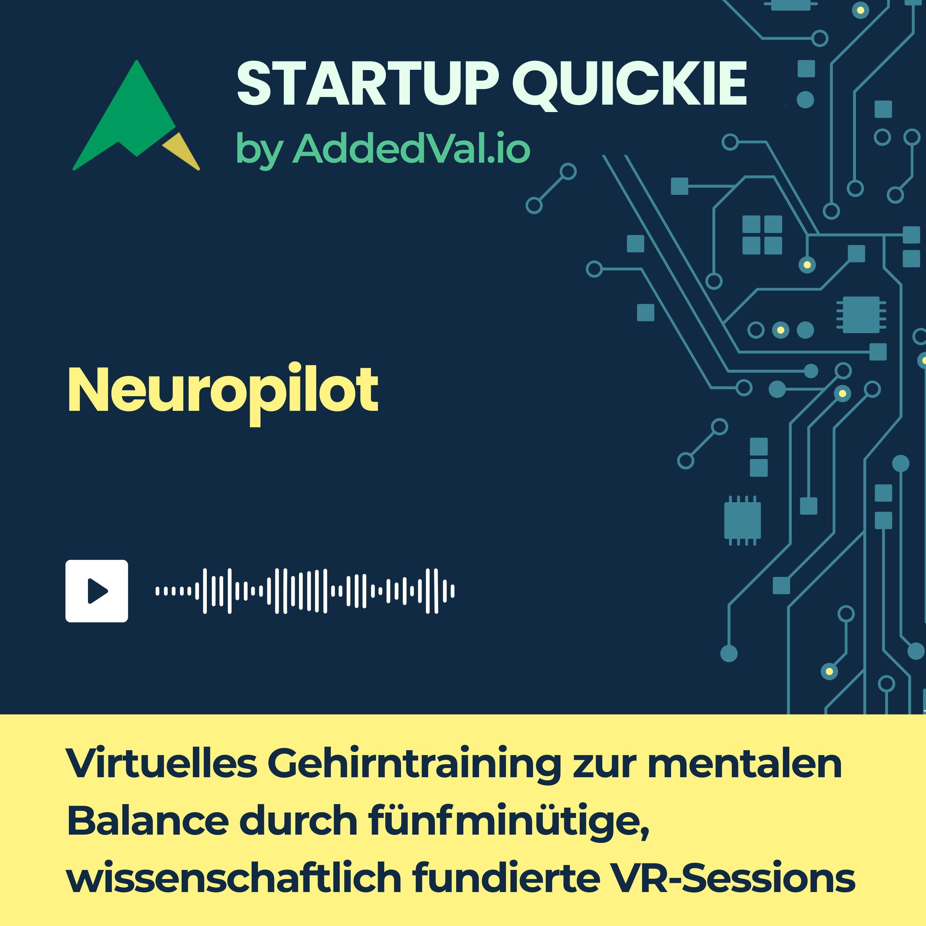 #151 Neuropilot: Wie evidenzbasierte VR Stress im Job messbar reduziert episode artwork