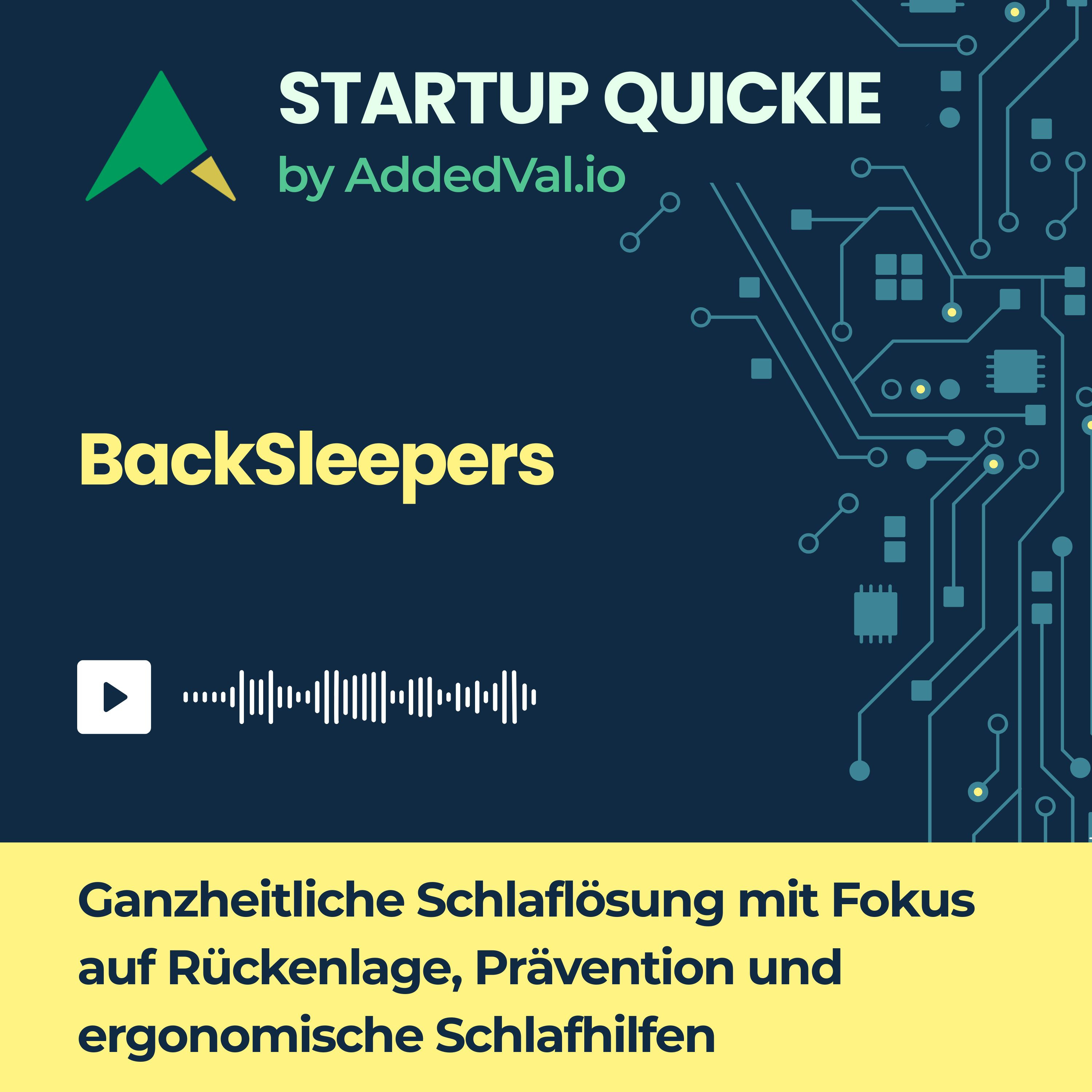 #157 BackSleepers: Vom schlechten Schlaf zur nachhaltigen Verhaltensänderung episode artwork