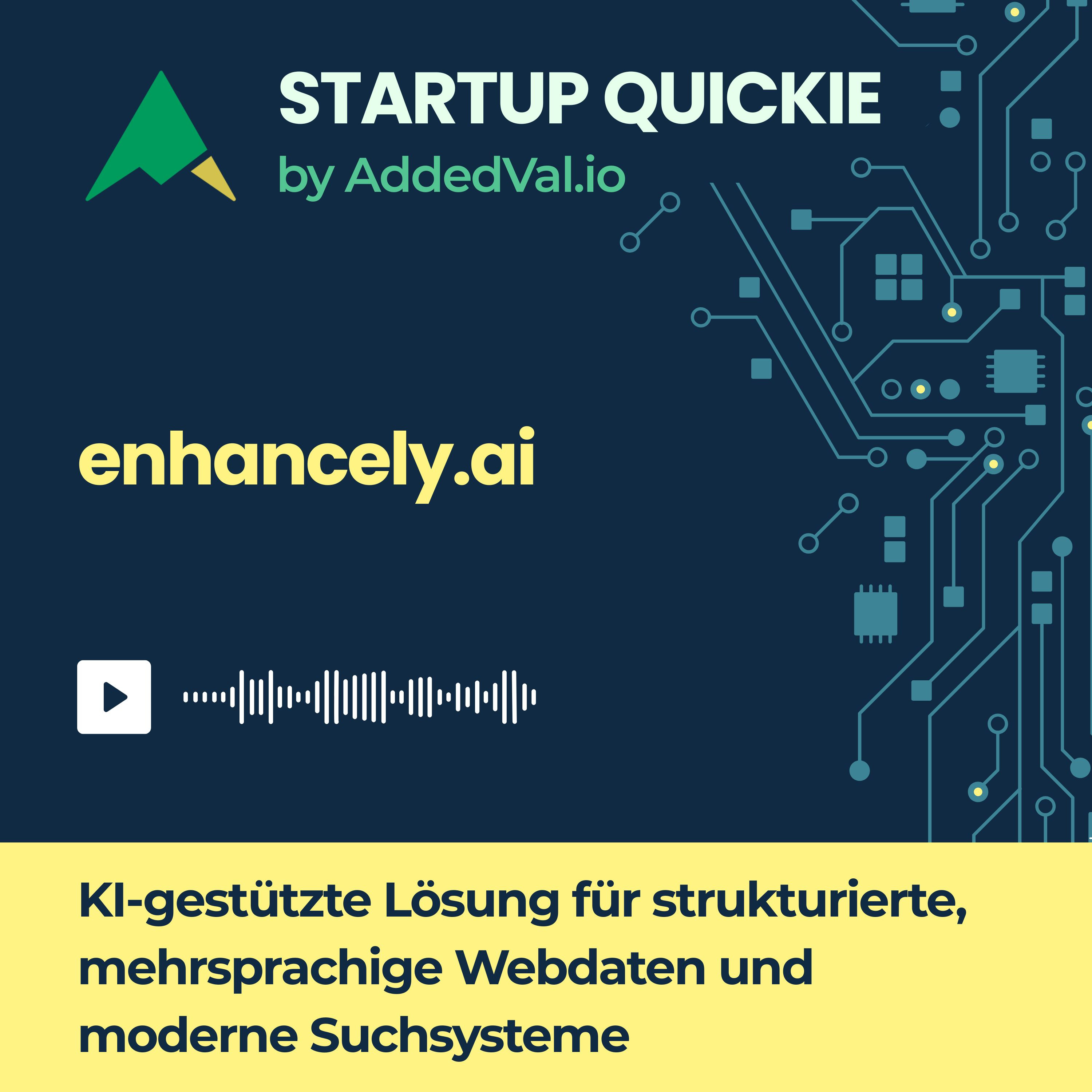 #162 enhancely.ai: Warum saubere Webdaten über Umsatz oder Unsichtbarkeit entscheiden episode artwork