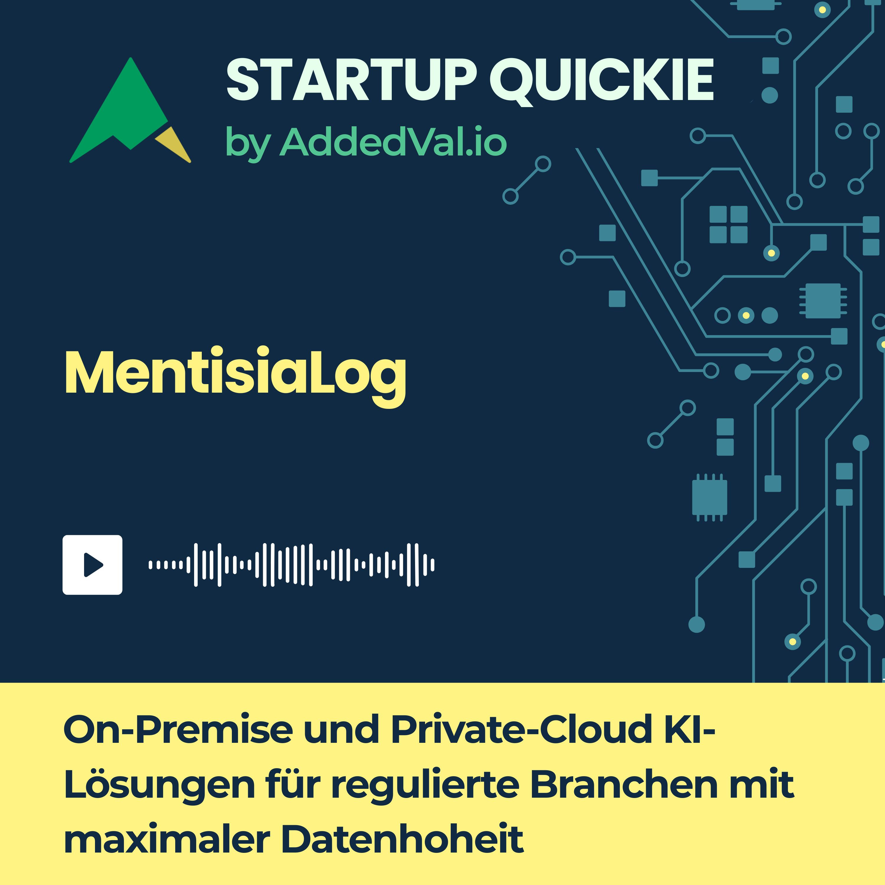 #163 MentisiaLog: Sichere Sprach- und Dokumenten-KI für hochregulierte Unternehmen episode artwork