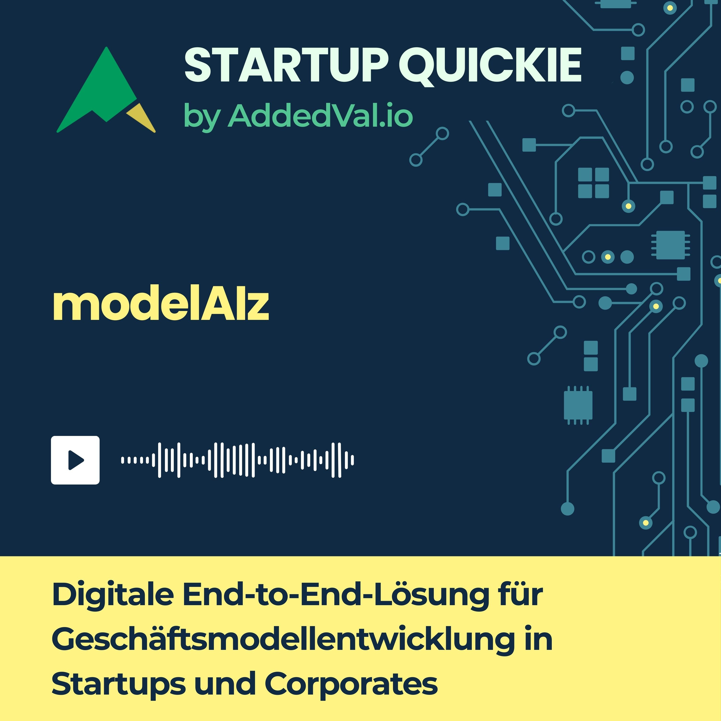 #171 modelAIz: Das KI-Tool, das Startups schneller zur Marktvalidierung bringt episode artwork