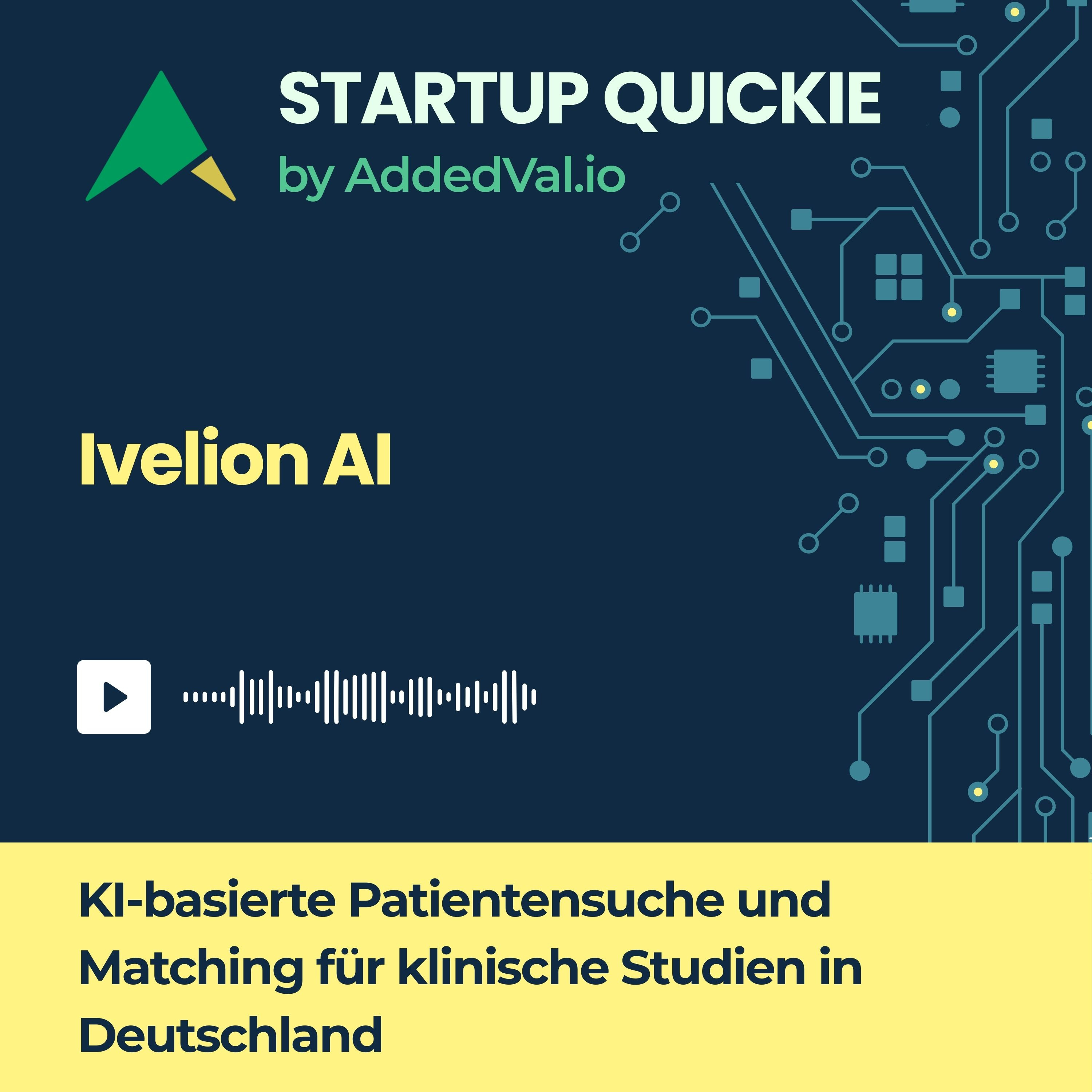 #172 Ivelion AI: Datenschutzkonforme KI gegen Patientensuche-Engpässe episode artwork