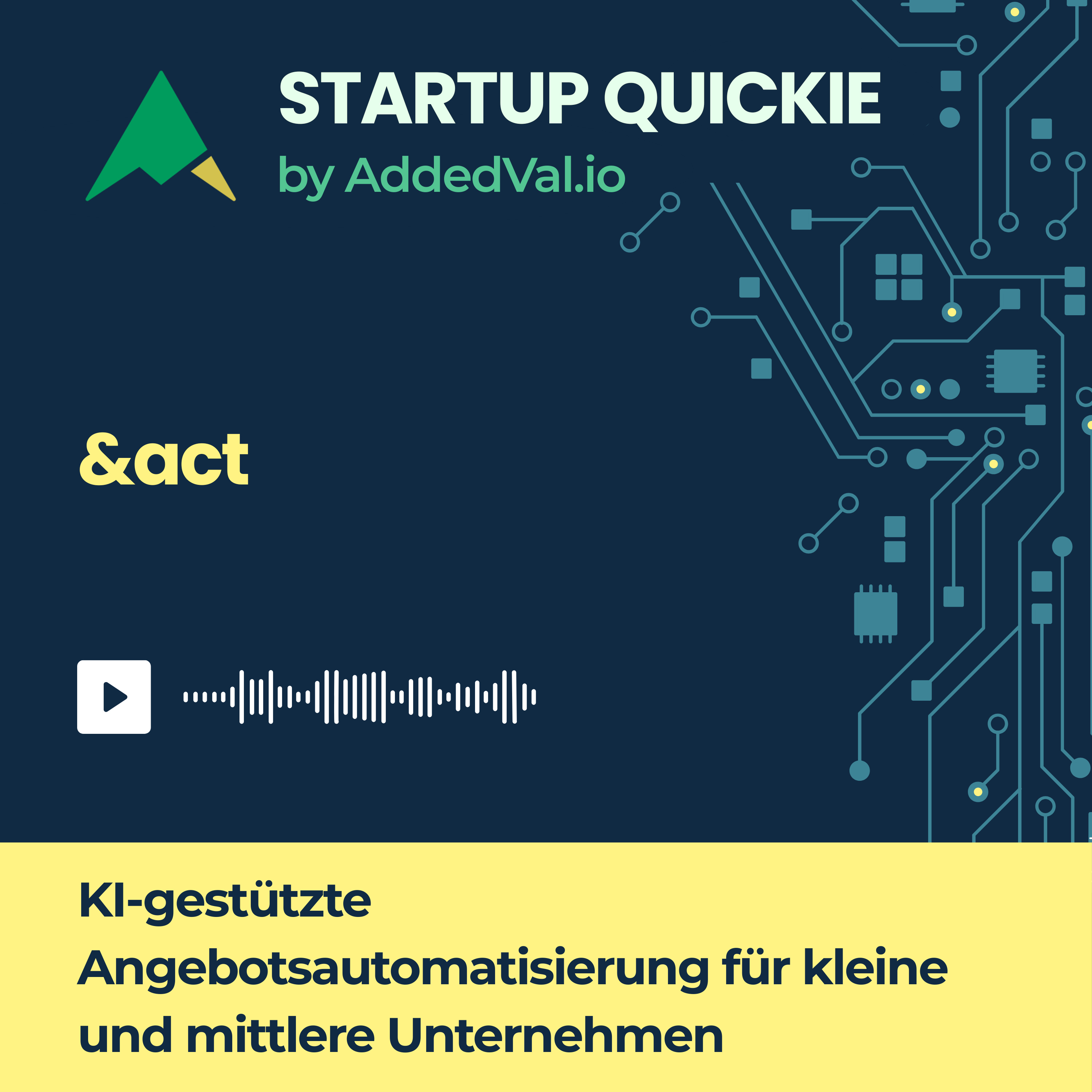 #179 &act: Automatische Angebotserstellung mit KI - Effizienz für Handwerk und Handel episode artwork