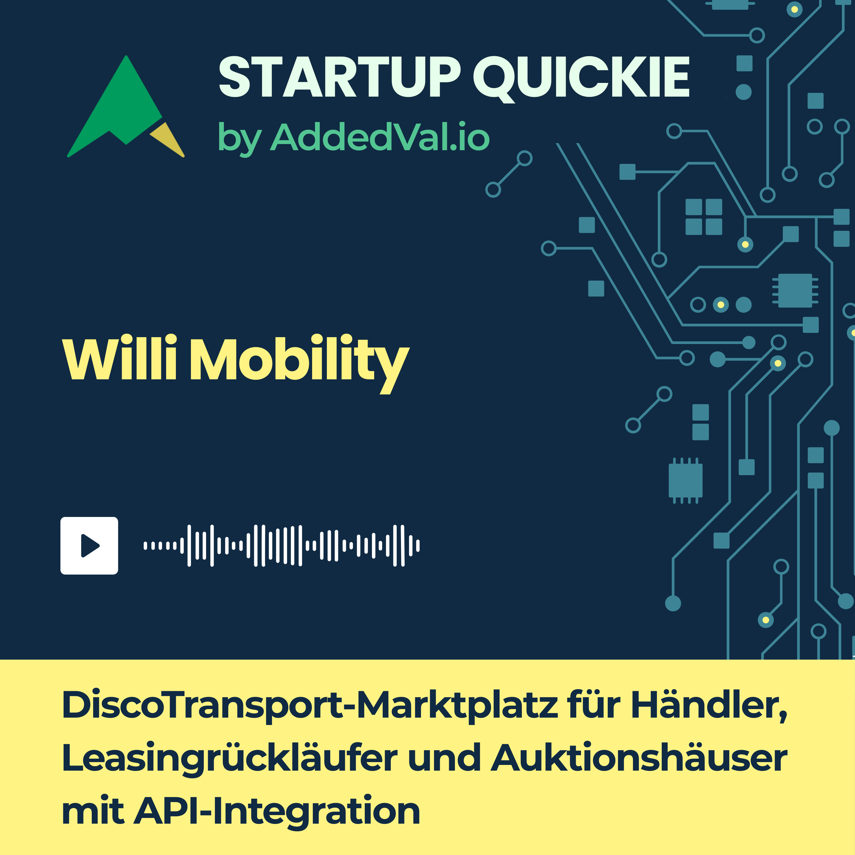 #188 Willi Mobility: Wie Fahrzeugtransfers endlich planbar werden episode artwork