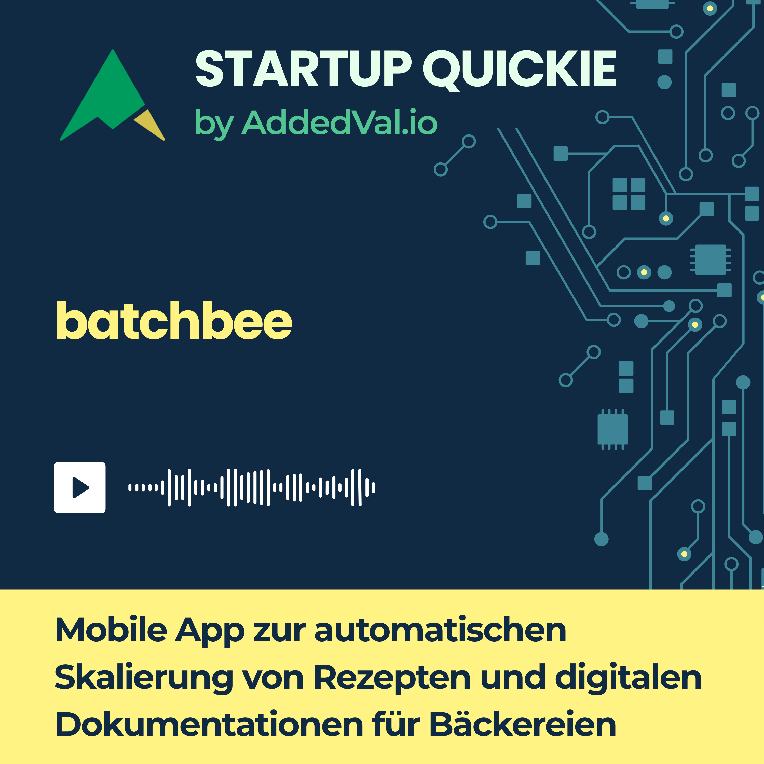 #200 batchbee: Digitale Chargenverwaltung, die Bäckereien und Hofkäsereien raufschaltet episode artwork