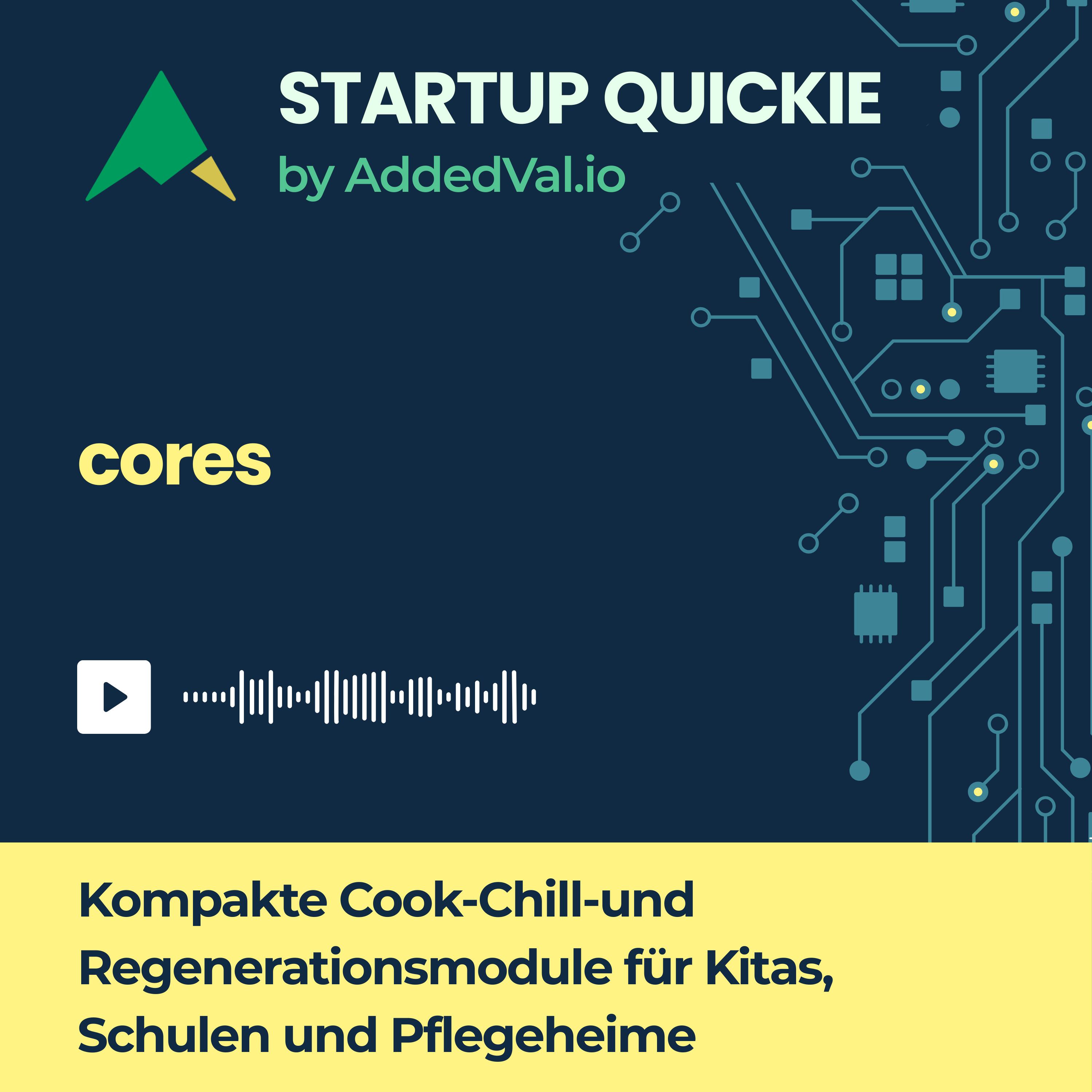 #206 cores: Kompakte Regenerationssysteme für Kitas und Pflegeheime erklärt episode artwork